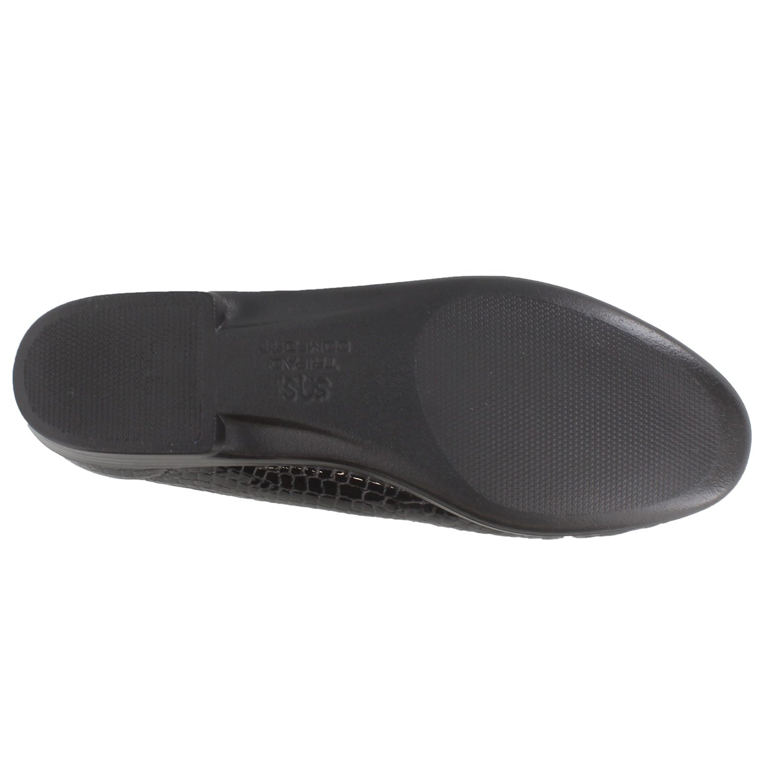 Peltz Shoes  Women's SAS Simplify Loafer BLACK CROCO SIMPLIFY BLKCRO