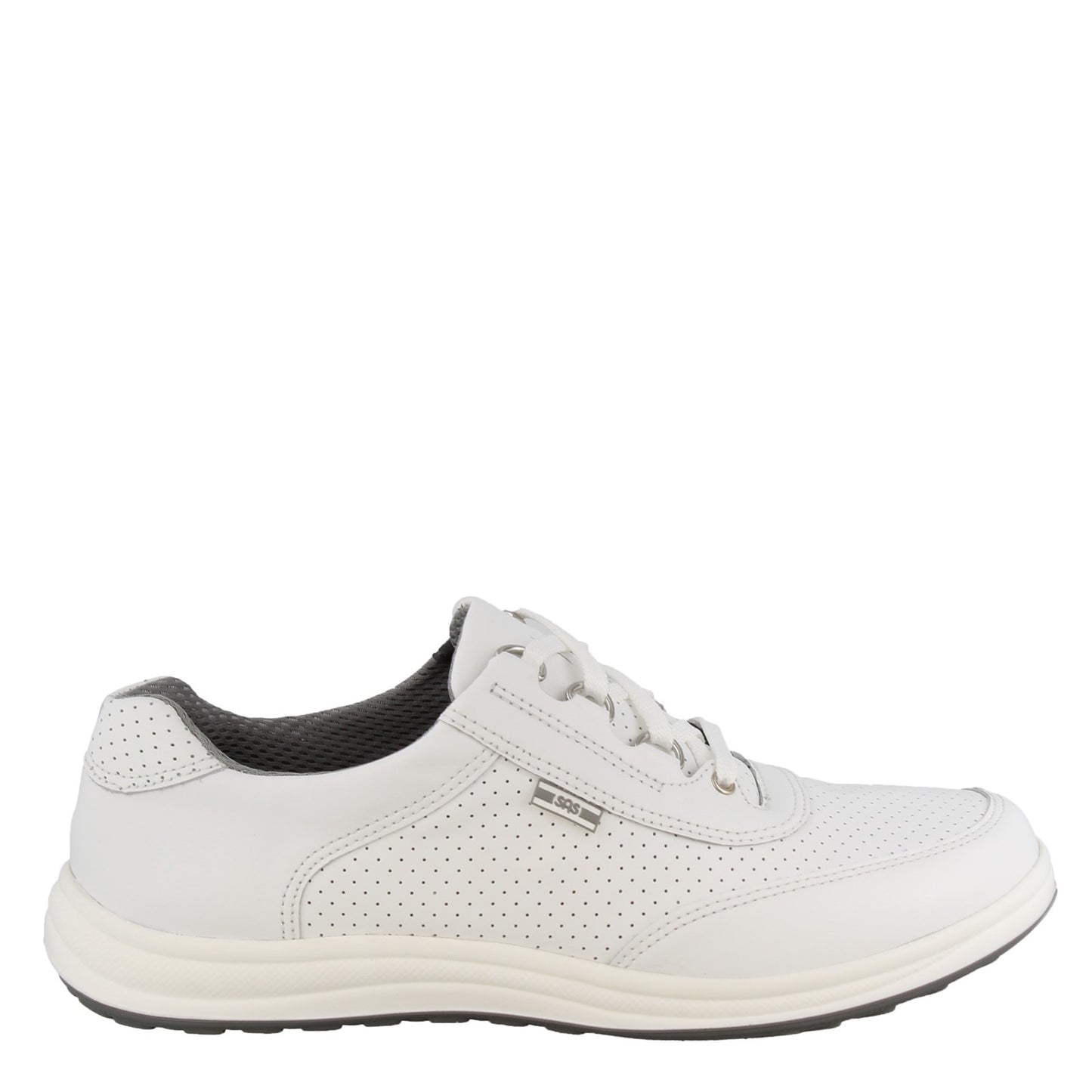 Peltz Shoes  Women's SAS Sporty Lux Sneaker WHITE SPORTY-WHITE