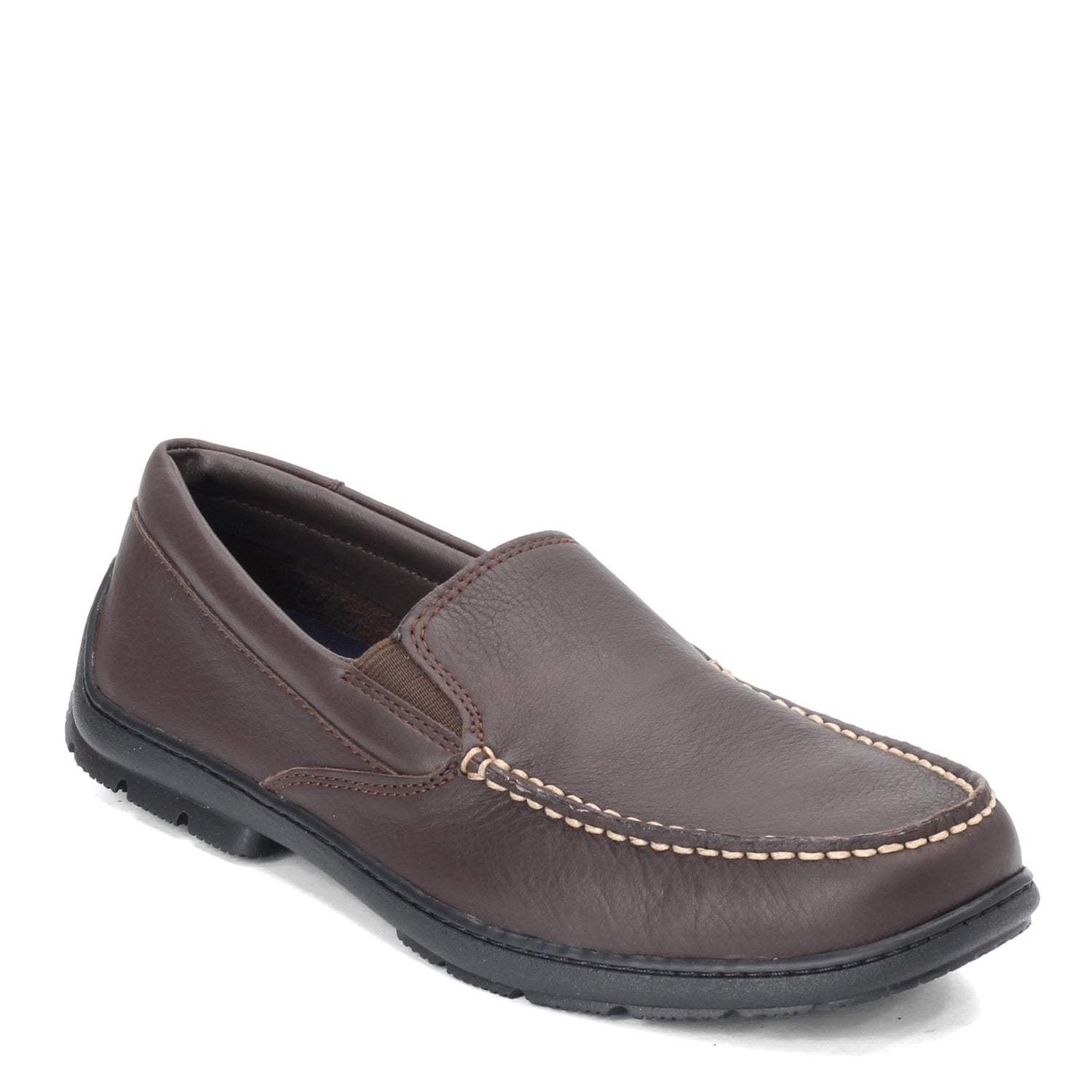 Peltz Shoes  Men's Sperry Monterey Loafer BROWN STS18783
