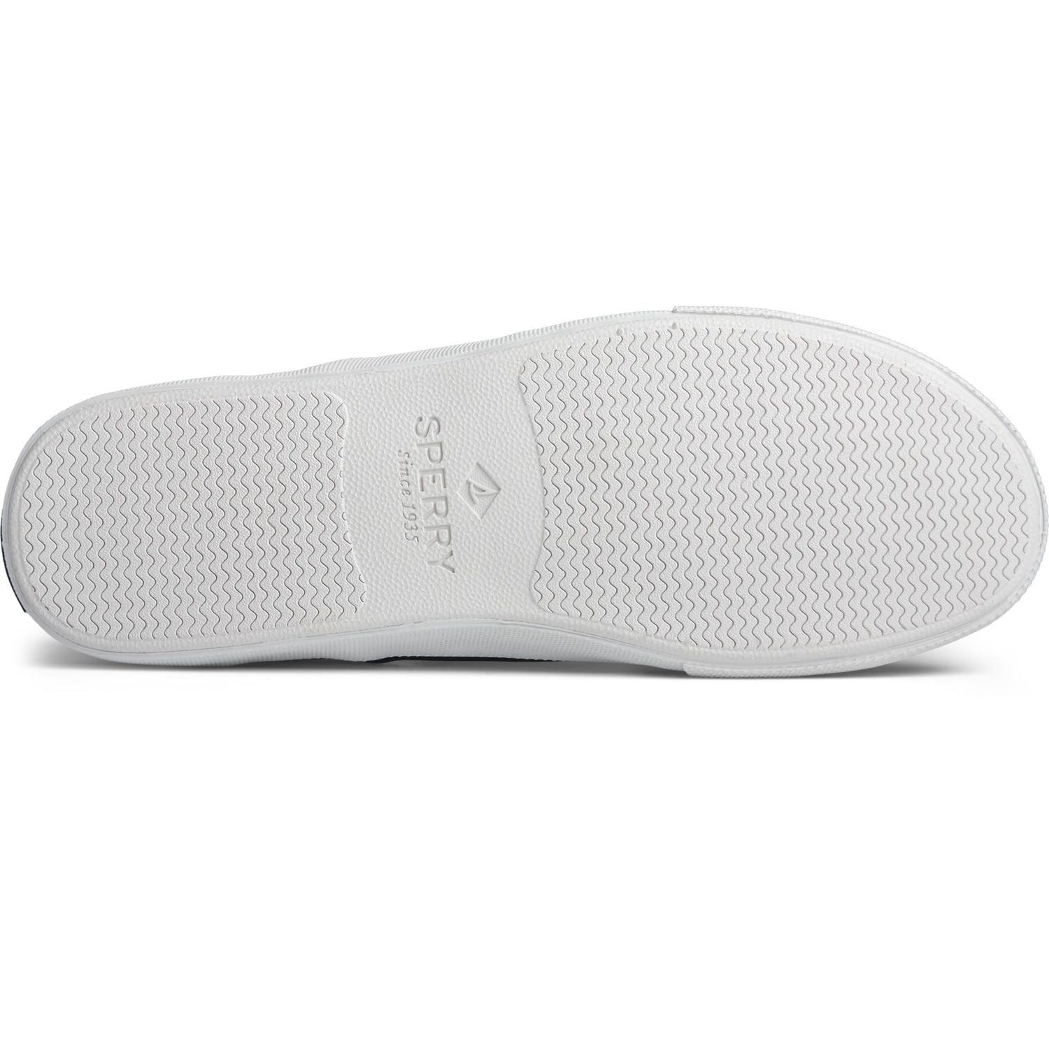 Peltz Shoes  Men's Sperry Striper II Slip-On Sneaker OFF WHITE STS22404
