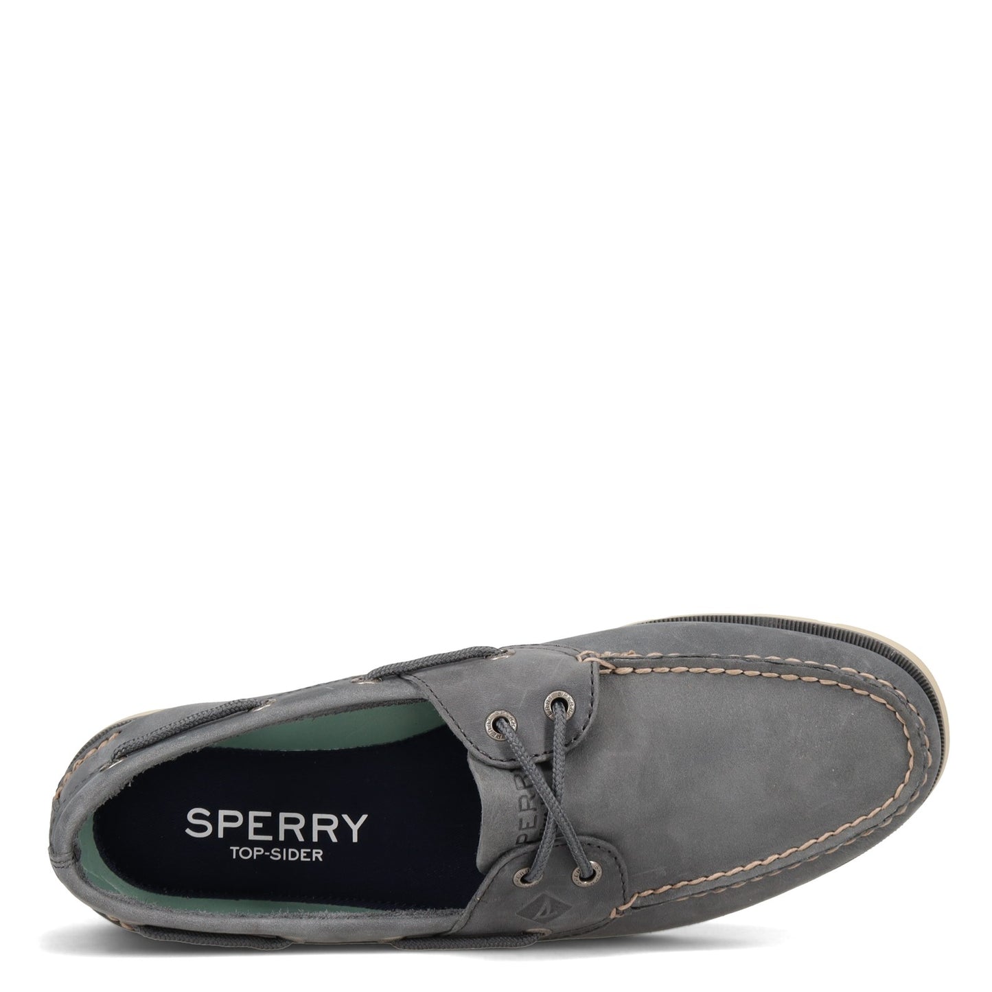 Peltz Shoes  Men's Sperry Leeward Boat Shoe NAVY STS22536