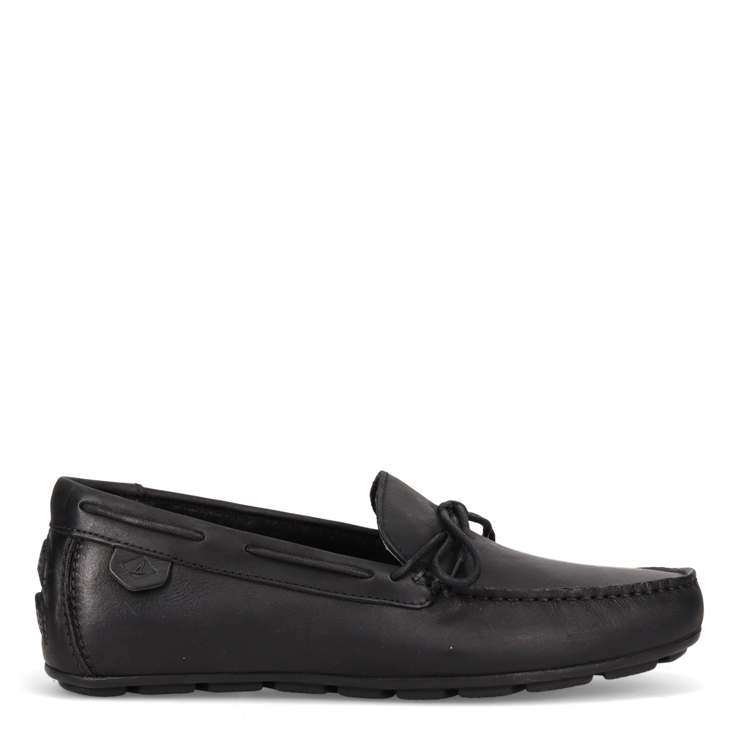 Peltz Shoes  Men's Sperry Wave Driver Loafer BLACK STS22760
