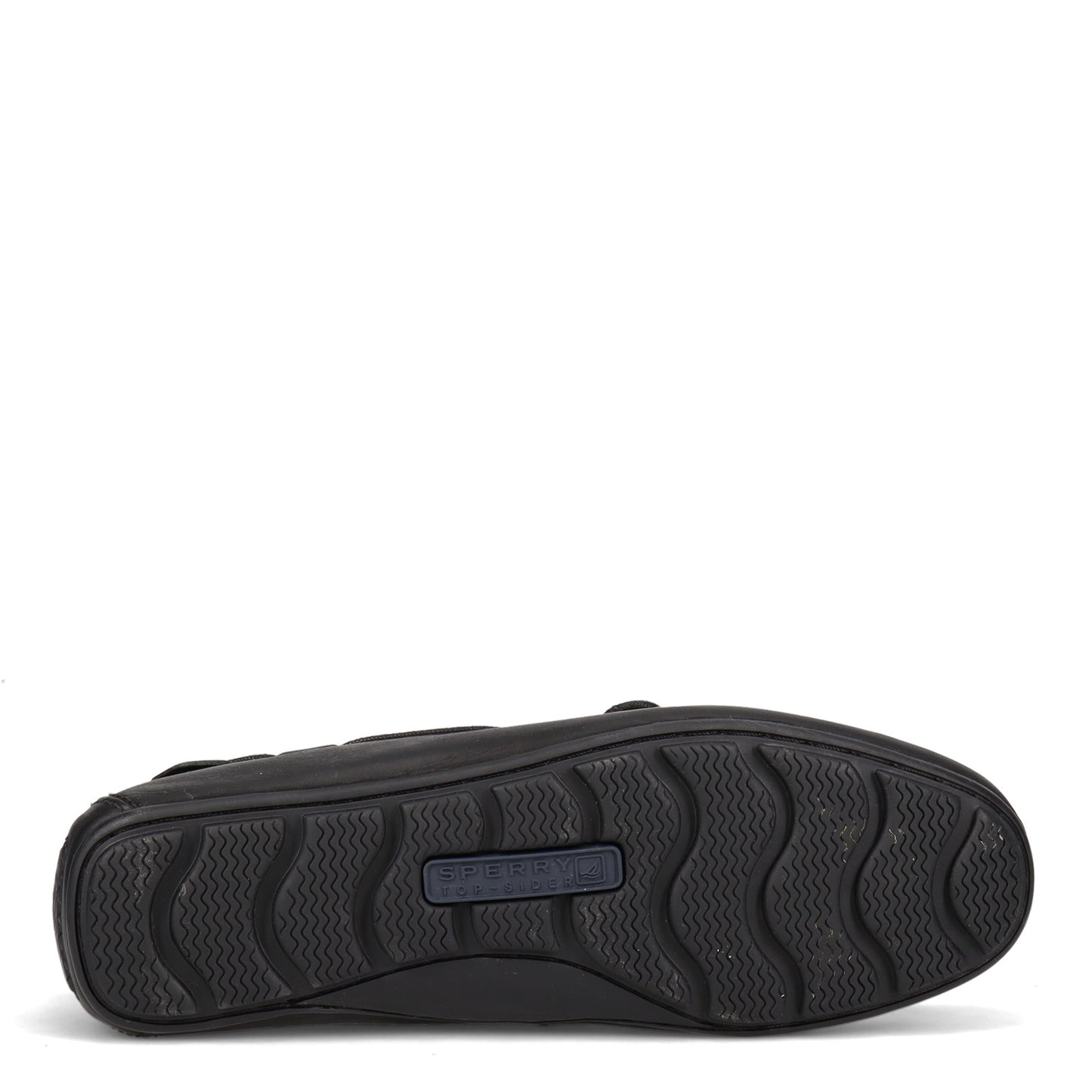 Peltz Shoes  Men's Sperry Wave Driver Loafer BLACK STS22760