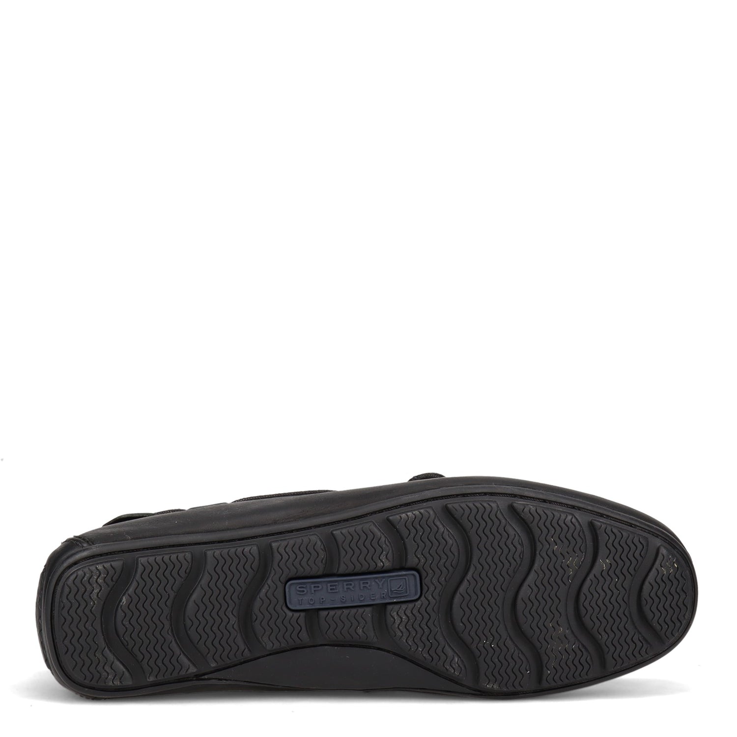 Peltz Shoes  Men's Sperry Wave Driver Loafer BLACK STS22760