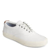 Peltz Shoes  Men's Sperry Striper Plushwave CVO Sneaker WHITE STS22983