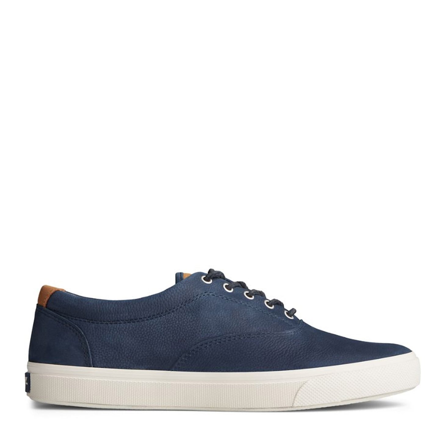 Peltz Shoes  Men's Sperry Striper Plushwave CVO Sneaker NAVY STS23453