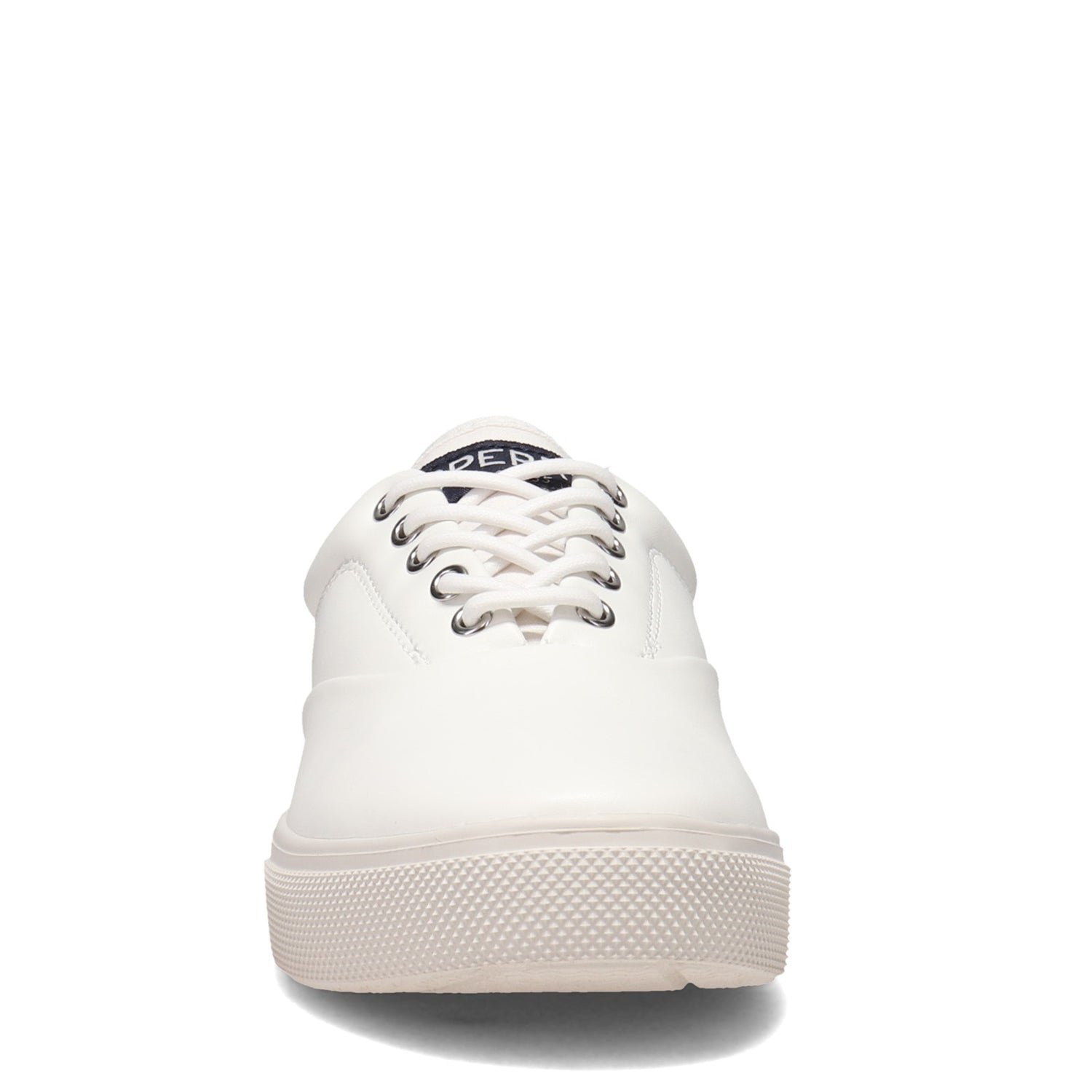 Peltz Shoes  Men's Sperry Halyard CVO Plushstep Sneaker WHITE STS23574
