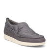 Peltz Shoes  Men's Sperry Quilted Moc-Sider Slip-On GRAY STS23874