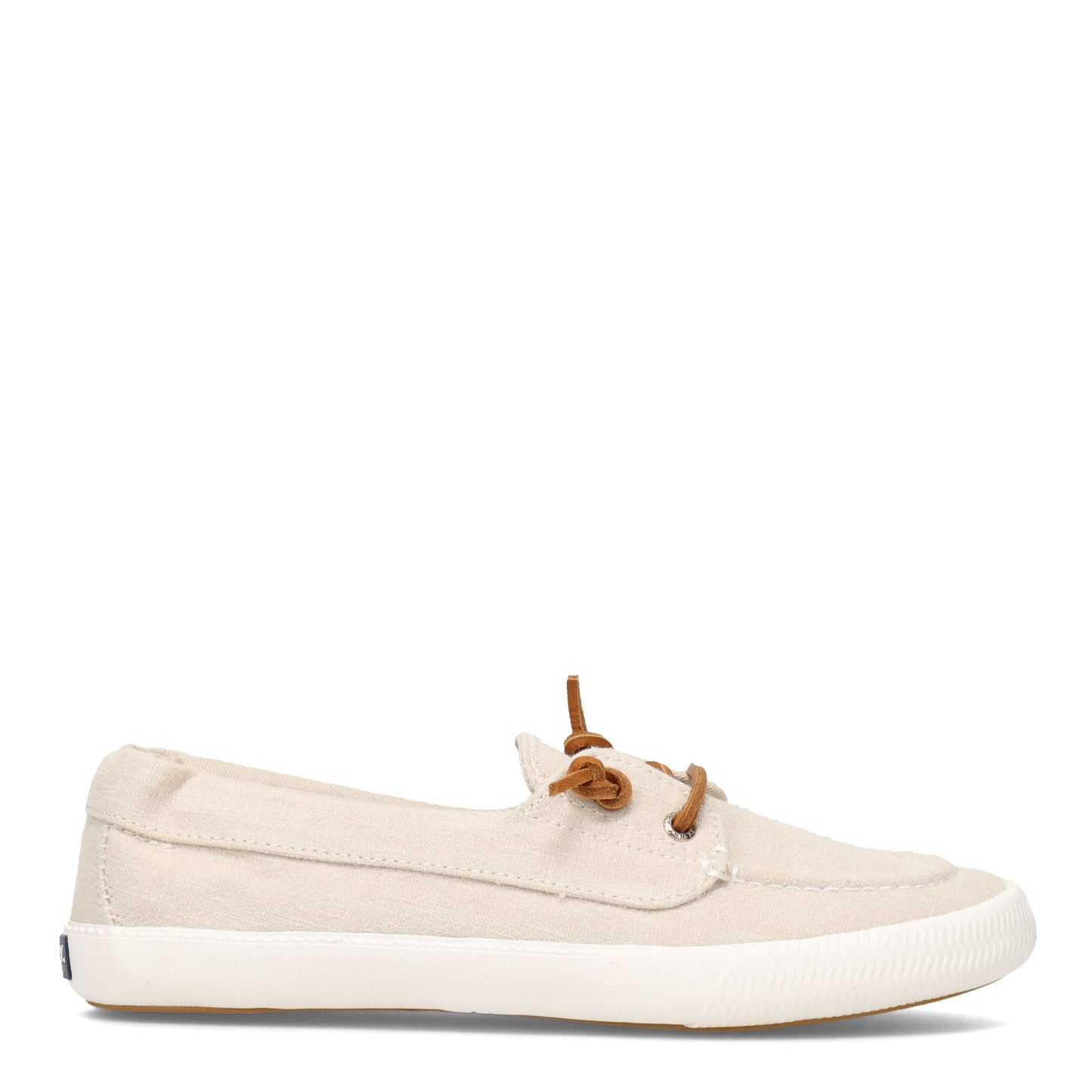 Peltz Shoes  Women's Sperry Lounge Away 2 Boat Shoe NATURAL STS86006