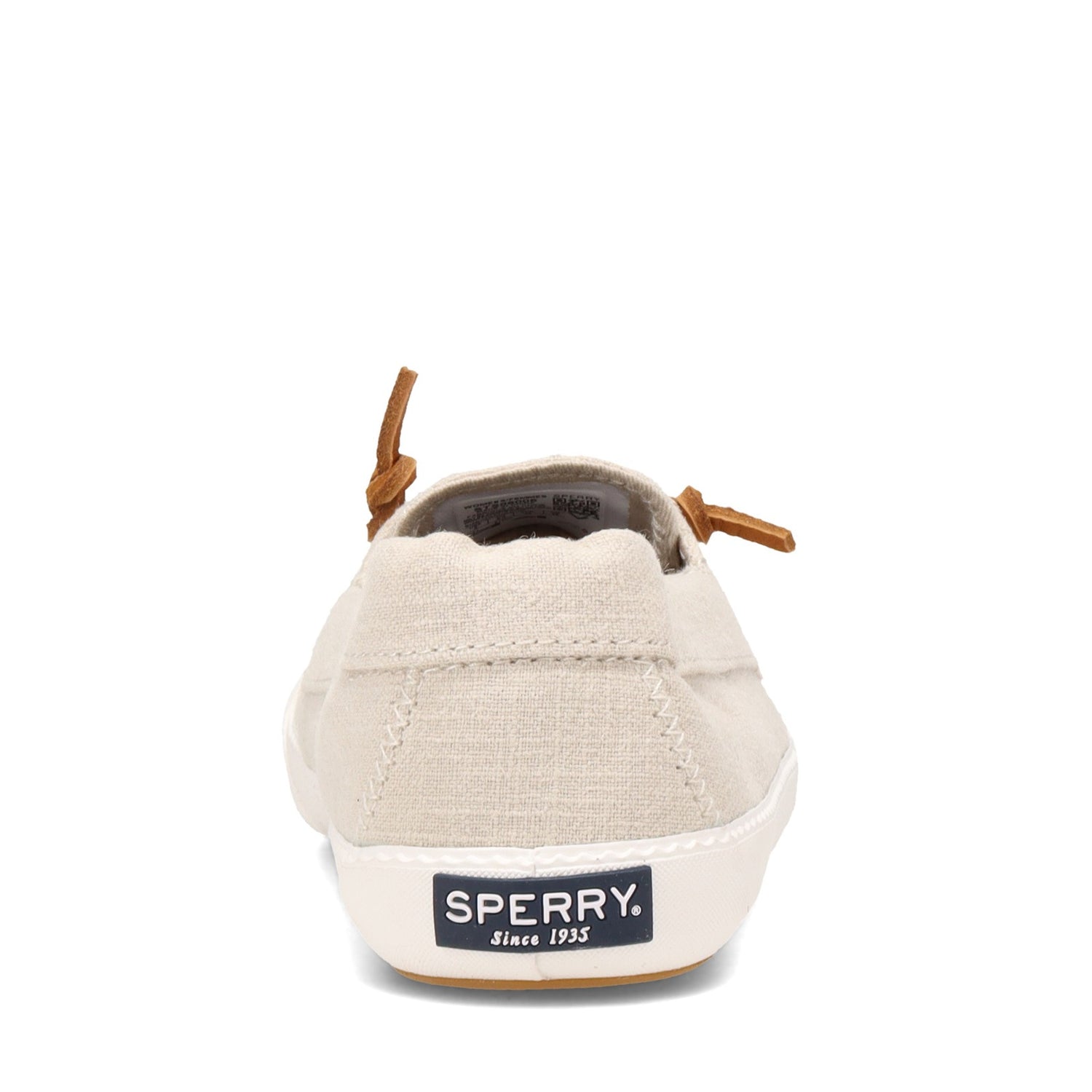 Peltz Shoes  Women's Sperry Lounge Away 2 Boat Shoe NATURAL STS86006