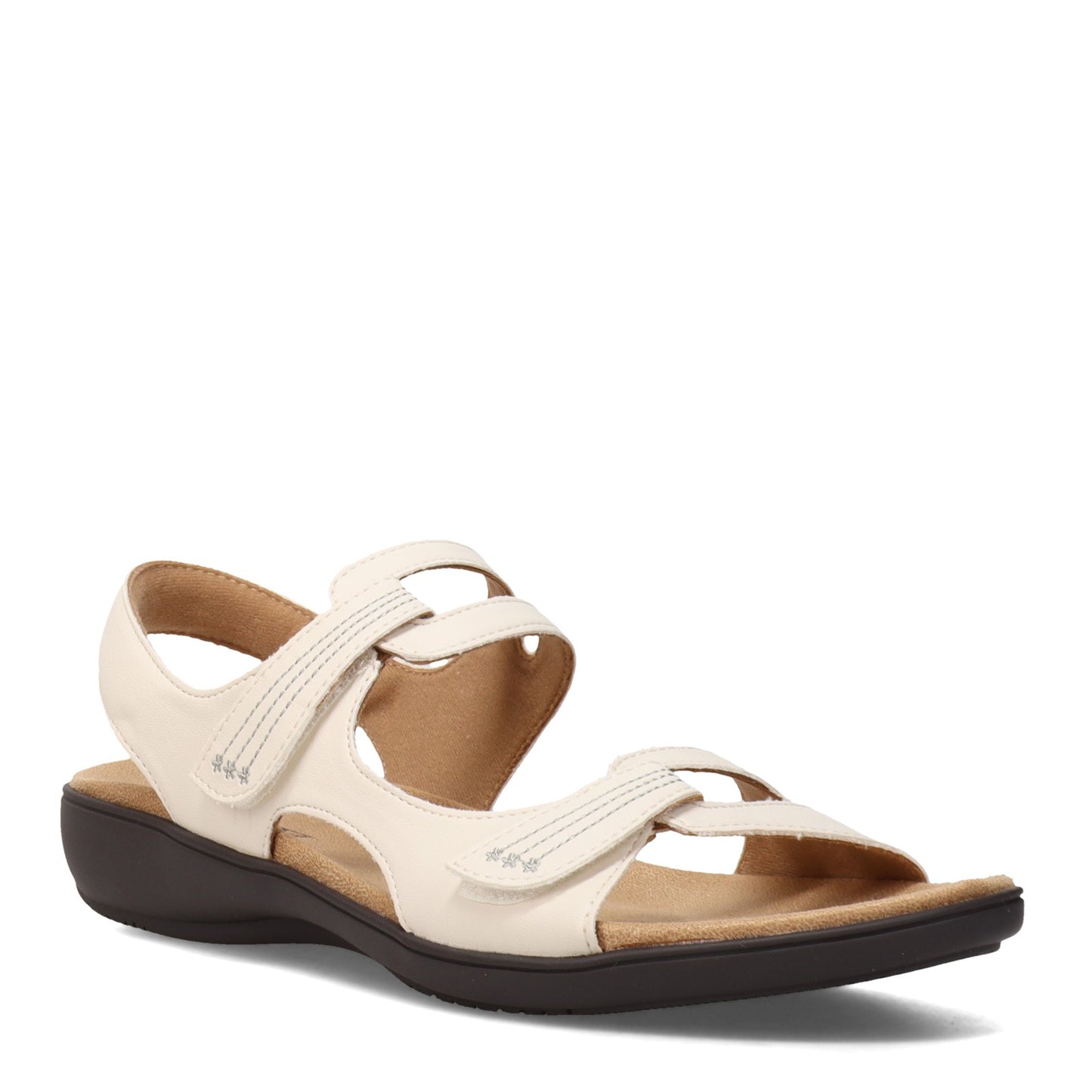 Peltz Shoes  Women's Trotters Katarina Sandal OFF WHITE T2135-115