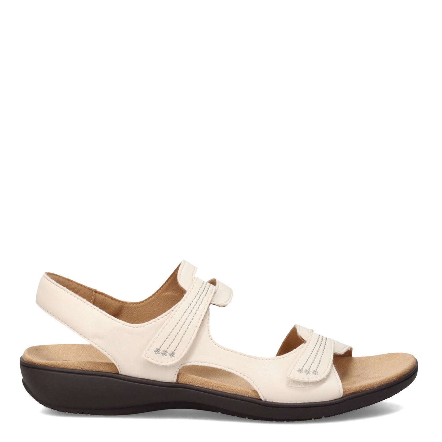 Peltz Shoes  Women's Trotters Katarina Sandal OFF WHITE T2135-115