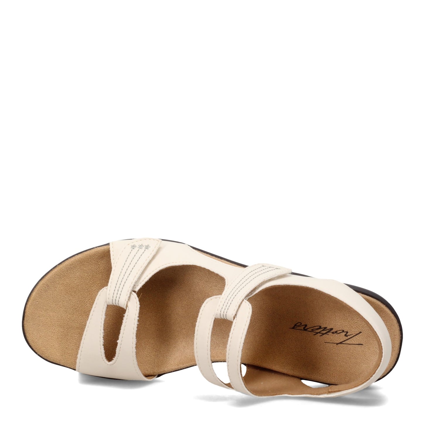 Peltz Shoes  Women's Trotters Katarina Sandal OFF WHITE T2135-115