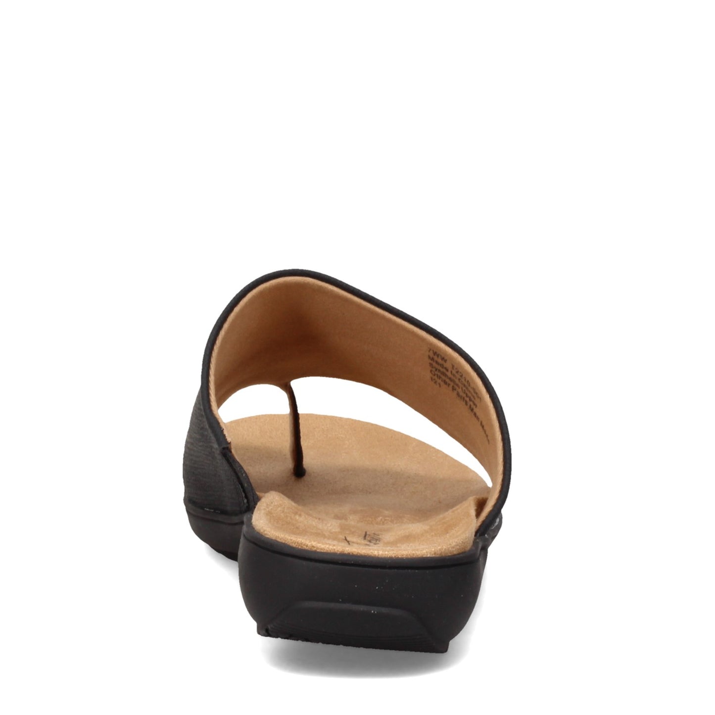 Peltz Shoes  Women's Trotters Rita Sandal BLACK T2210-001