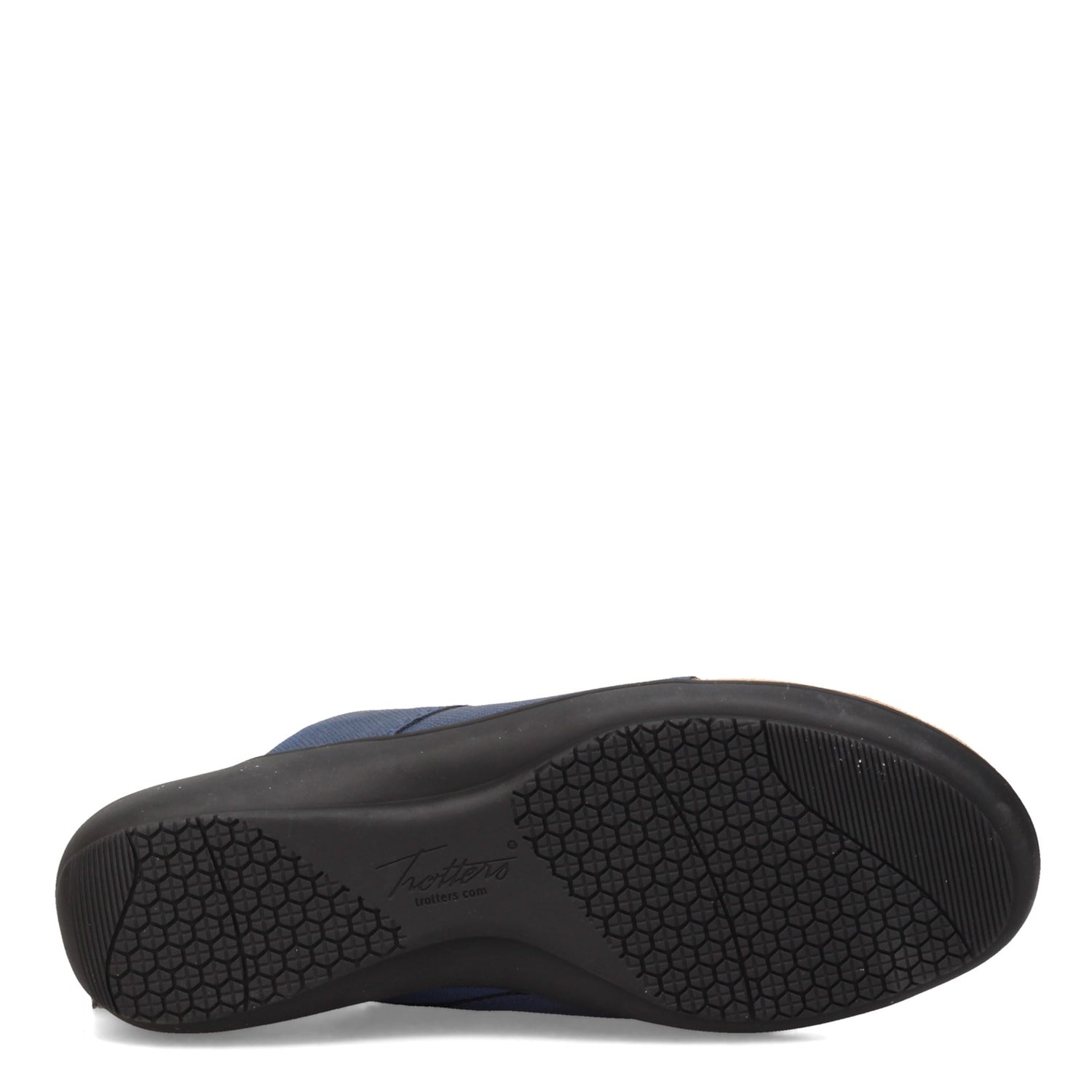 Peltz Shoes  Women's Trotters Rita Sandal NAVY T2210-400