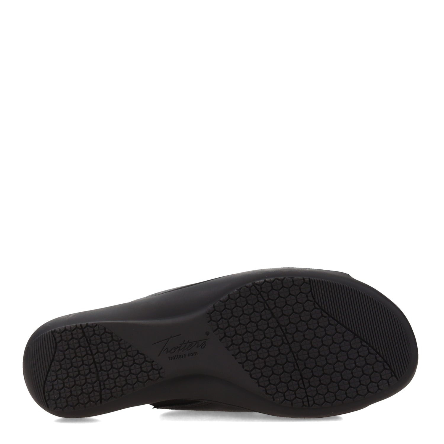 Peltz Shoes  Women's Trotters Rhianna Sandal BLACK T2272-001