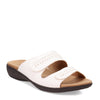 Peltz Shoes  Women's Trotters Rhianna Sandal WHITE T2272-100