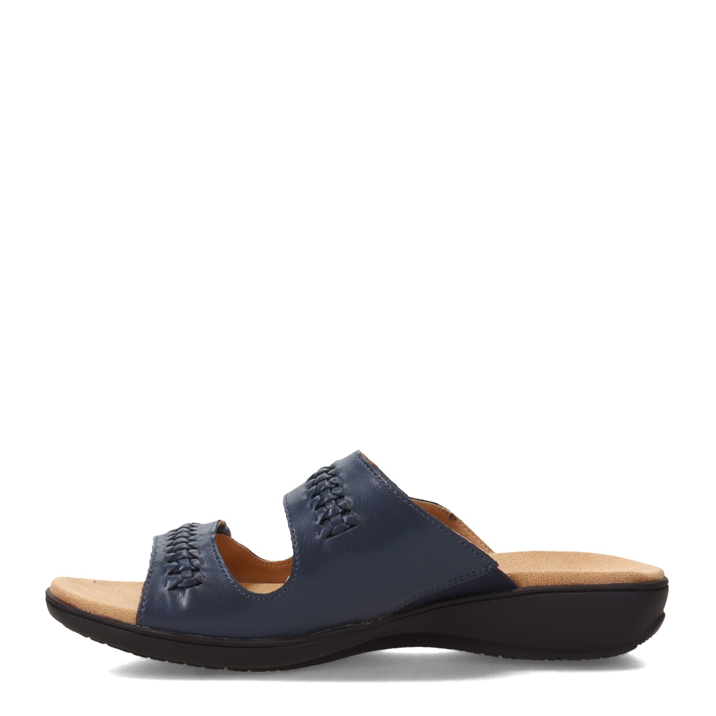 Peltz Shoes  Women's Trotters Rhianna Sandal NAVY T2272-400