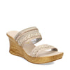Peltz Shoes  Women's Onex Tabitha Sandal Rose Gold TABITHA-ROS