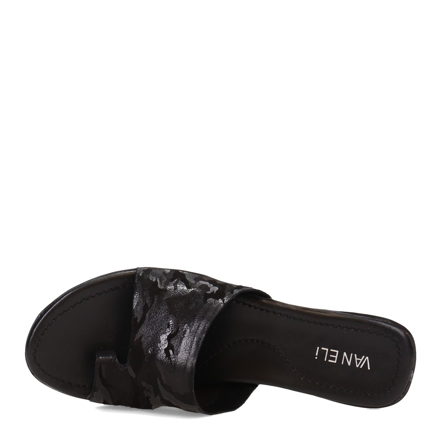 Peltz Shoes  Women's Vaneli Tallis Sandal BLACK TALLIS-BLK CARN