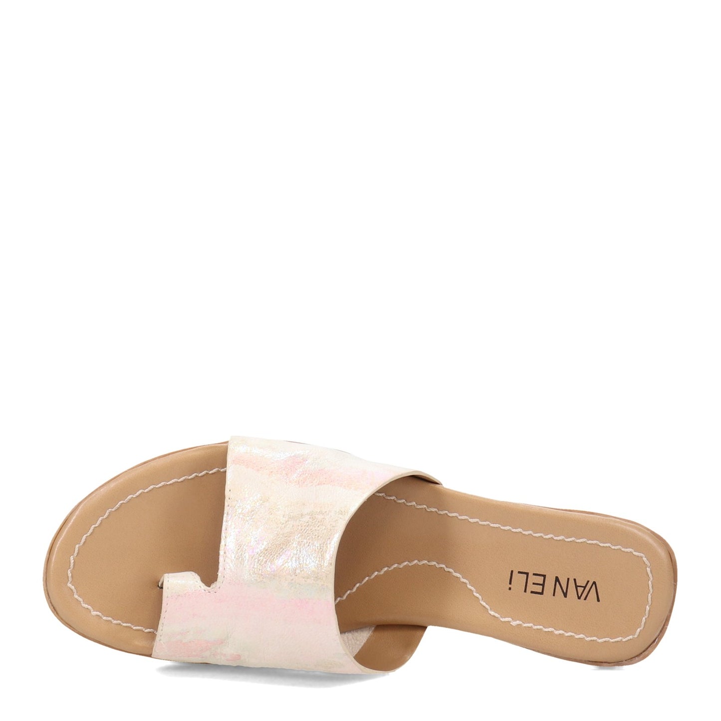 Peltz Shoes  Women's Vaneli Tallis Sandal WHITE TALLIS-WHITE AR