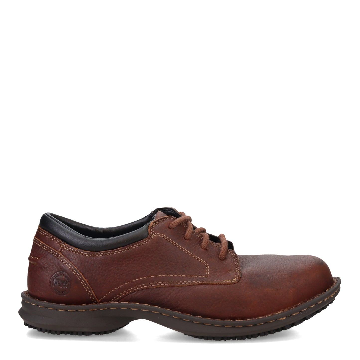 Peltz Shoes  Men's Timberland PRO Gladstone Steel Toe ESD Work Shoe Brown TB085590214