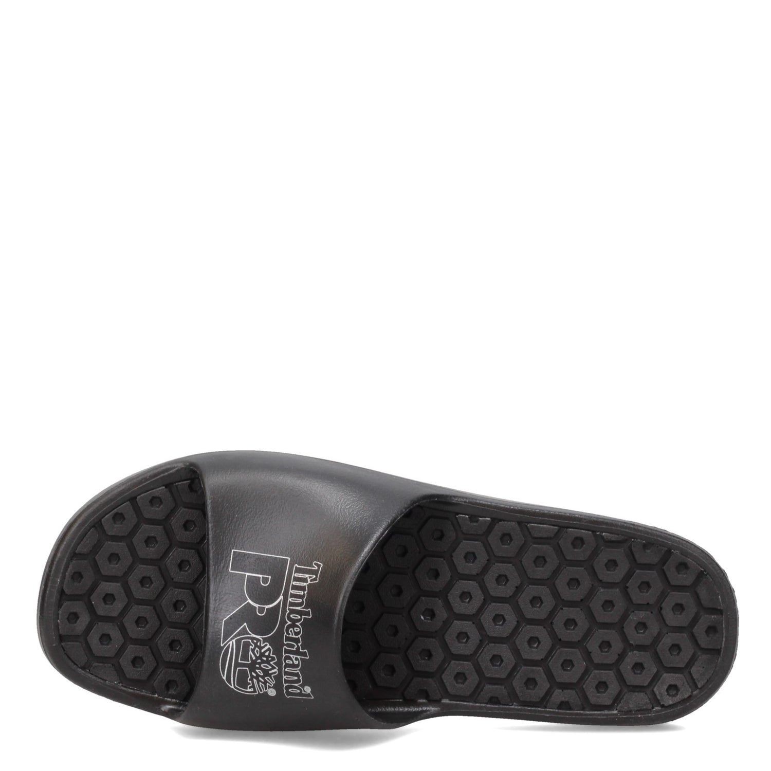 Peltz Shoes  Men's Timberland PRO Anti-Fatigue Slide BLACK SILVER TB0A285P001