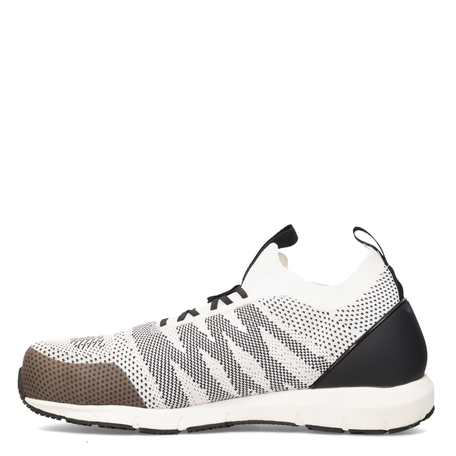 Peltz Shoes  Men's Timberland Pro Radius Knit Comp Toe Work Shoe WHITE BLACK TB0A41WY100