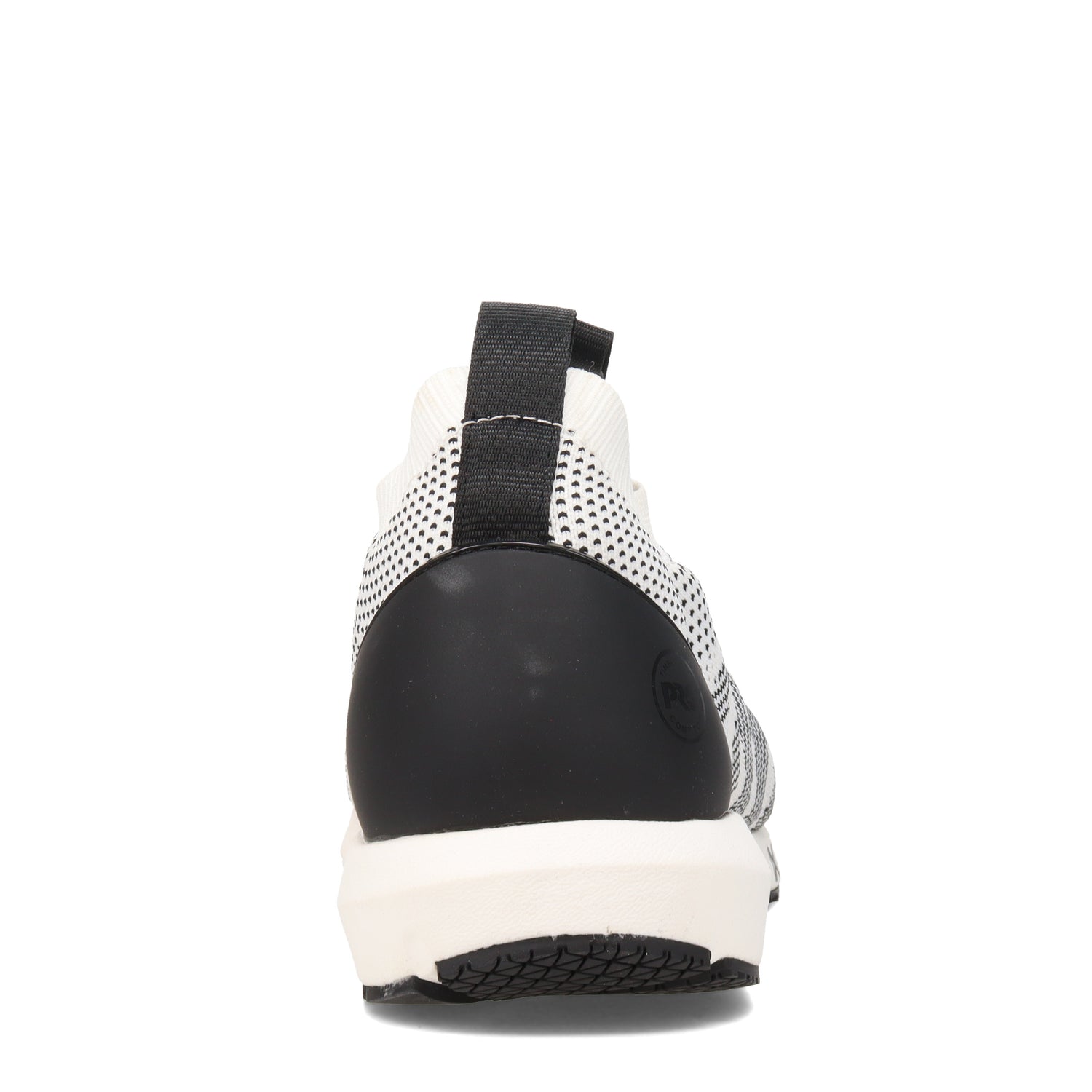 Peltz Shoes  Men's Timberland Pro Radius Knit Comp Toe Work Shoe WHITE BLACK TB0A41WY100