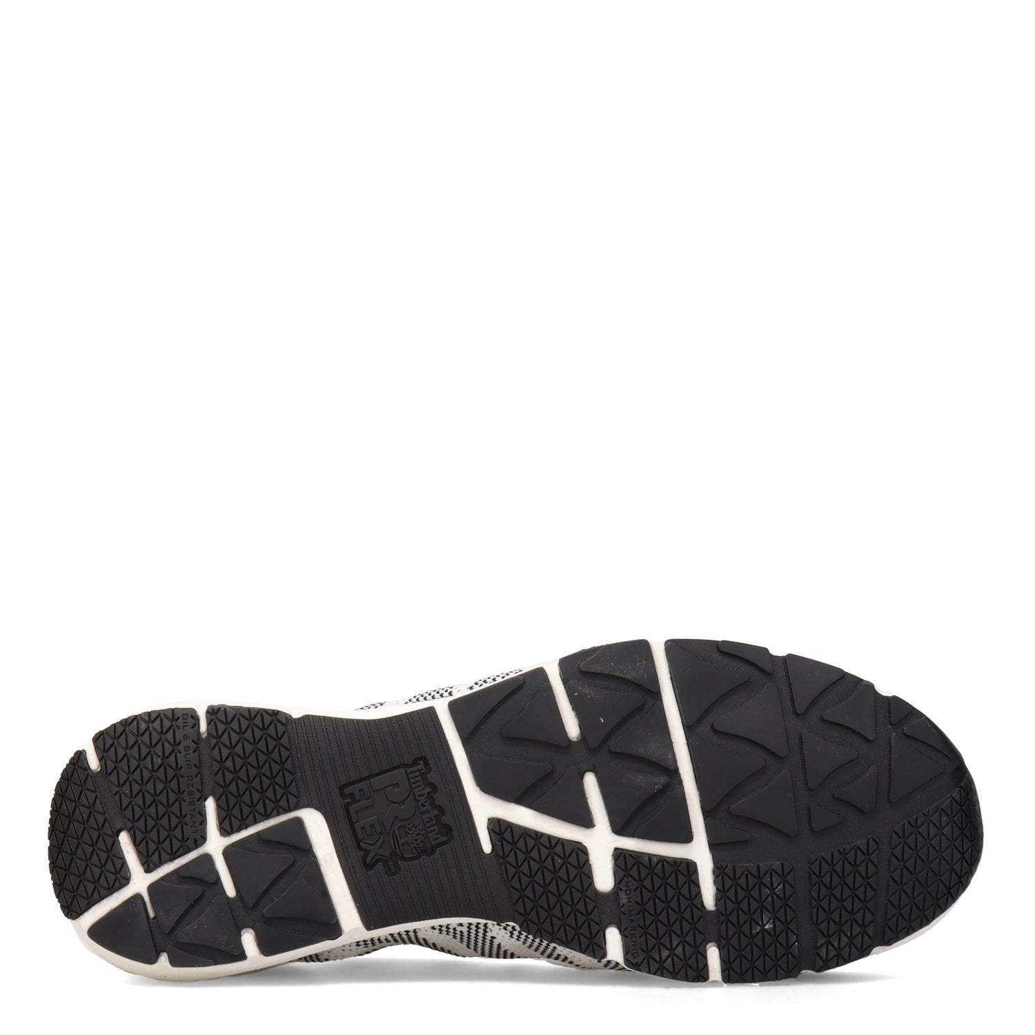 Peltz Shoes  Men's Timberland Pro Radius Knit Comp Toe Work Shoe WHITE BLACK TB0A41WY100
