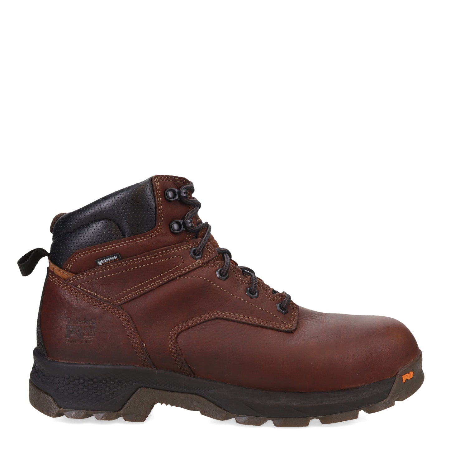 Peltz Shoes  Men's Timberland PRO Titan EV 6in Comp Toe Waterproof Boot TEAK TB0A42FY214