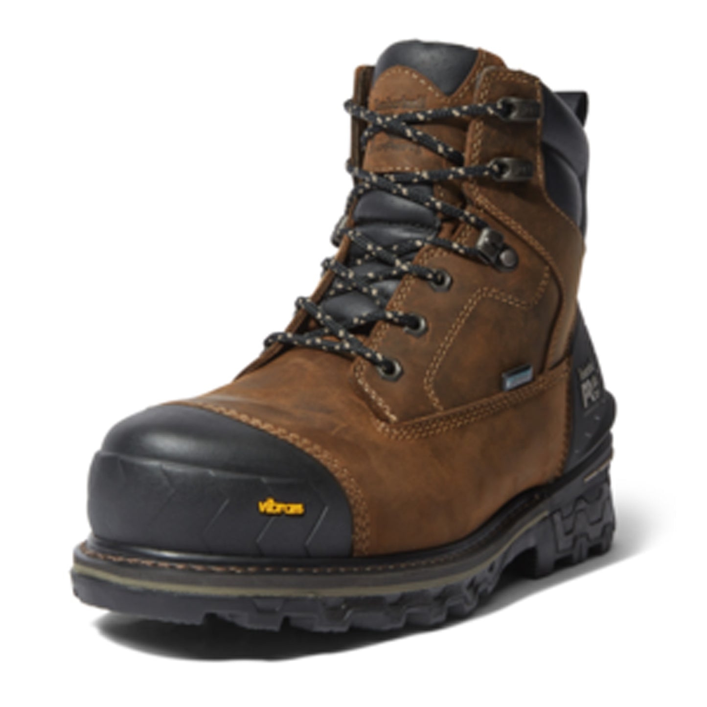 Peltz Shoes  Men's Timberland Pro Boondock 6in Comp Toe Insulated Work Boot BROWN TB0A43GY214