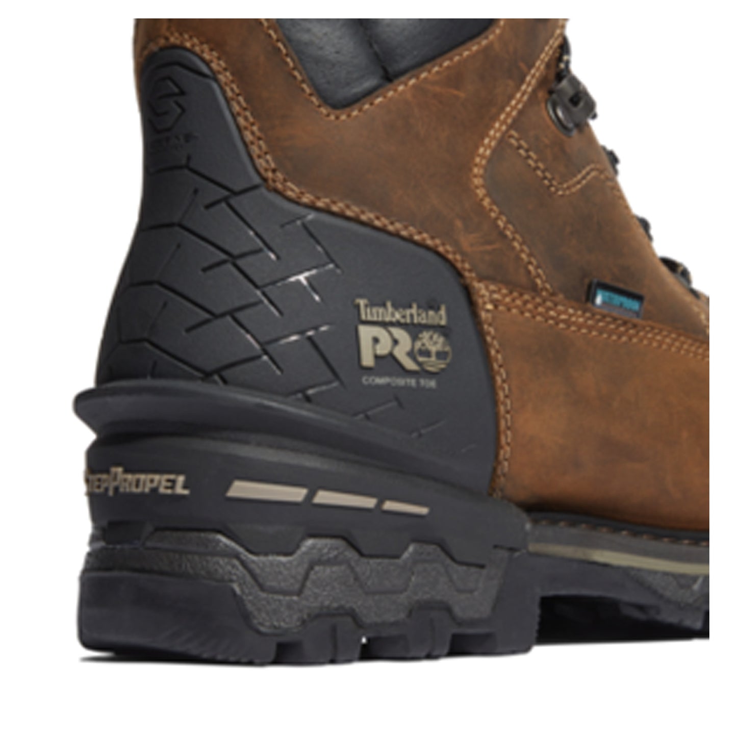 Peltz Shoes  Men's Timberland Pro Boondock 6in Comp Toe Insulated Work Boot BROWN TB0A43GY214