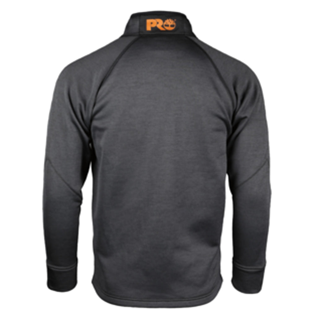 Men's Timberland Pro Reaxion Quarter Zip Fleece Jacket CHARCOAL TB0A55RVCV9
