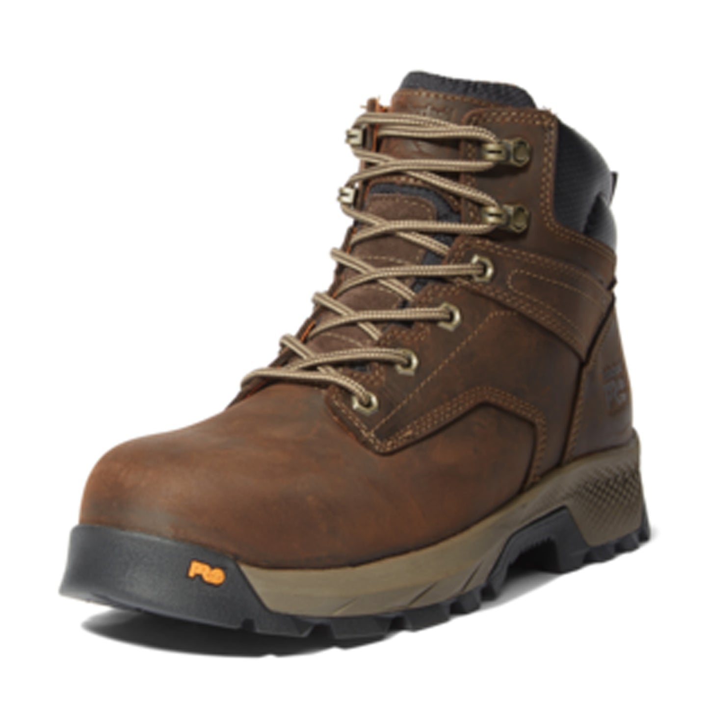 Peltz Shoes  Men's Timberland PRO Titan EV 6in Comp Toe Boot BROWN TB0A5NF6214
