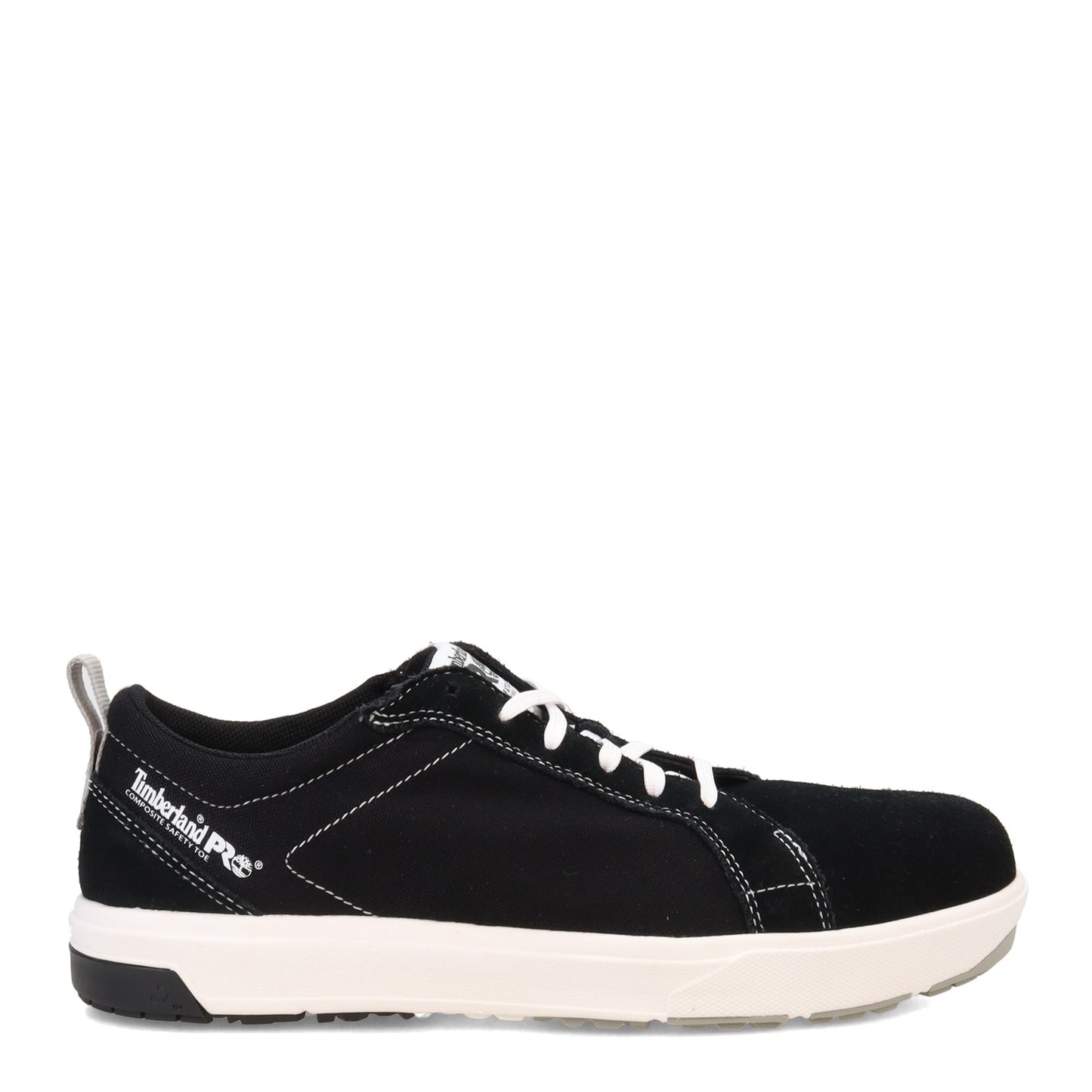 Peltz Shoes  Men's Timberland Pro Berkley Oxford Comp Toe Work Shoe Black White TB0A5NST001