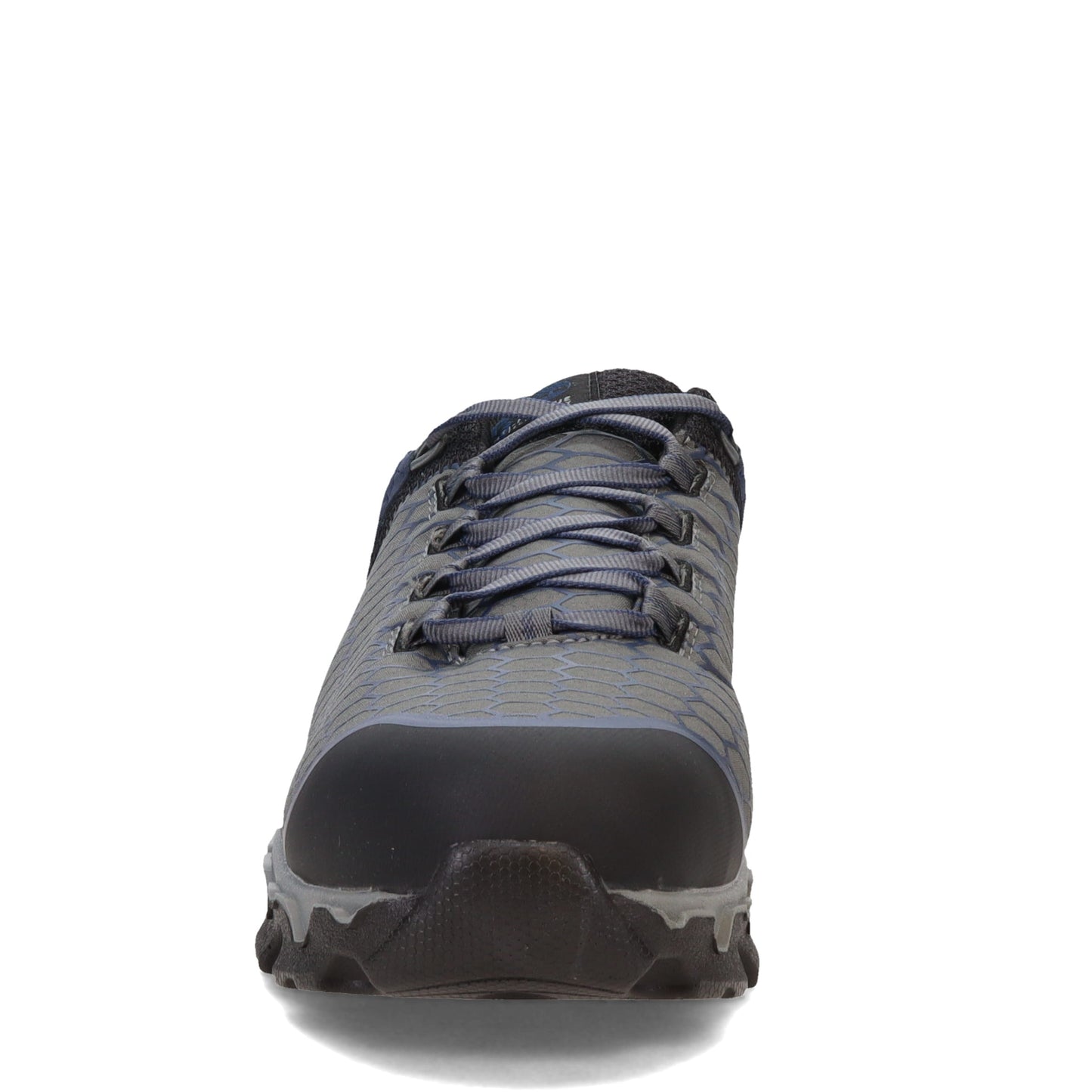 Peltz Shoes  Men's Timberland Pro Powertrain Alloy EH Grey Navy TB0A5VT7065