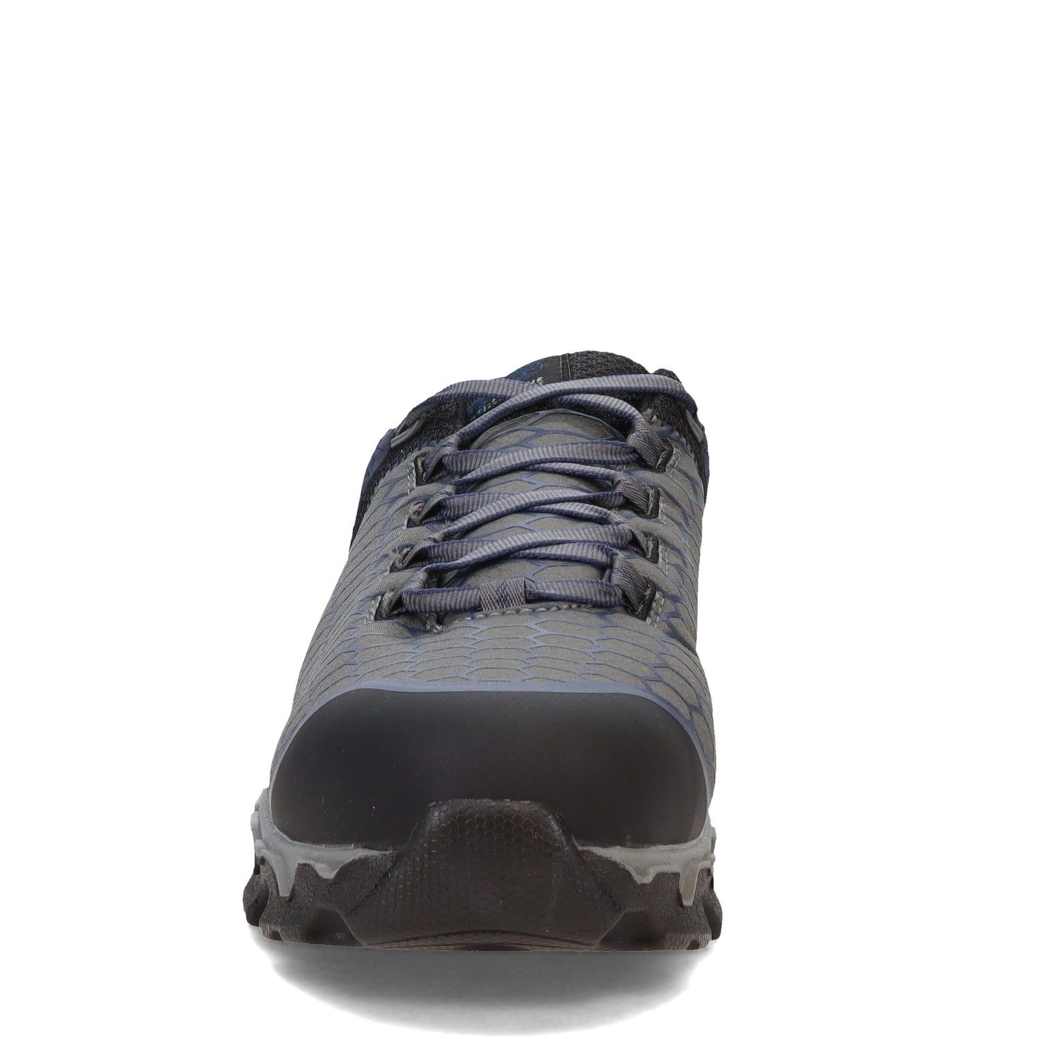 Peltz Shoes  Men's Timberland Pro Powertrain Alloy EH Grey Navy TB0A5VT7065