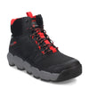 Peltz Shoes  Men's Timberland PRO Morphix Mid Waterproof CT Boot Black Red TB0A5WHB001