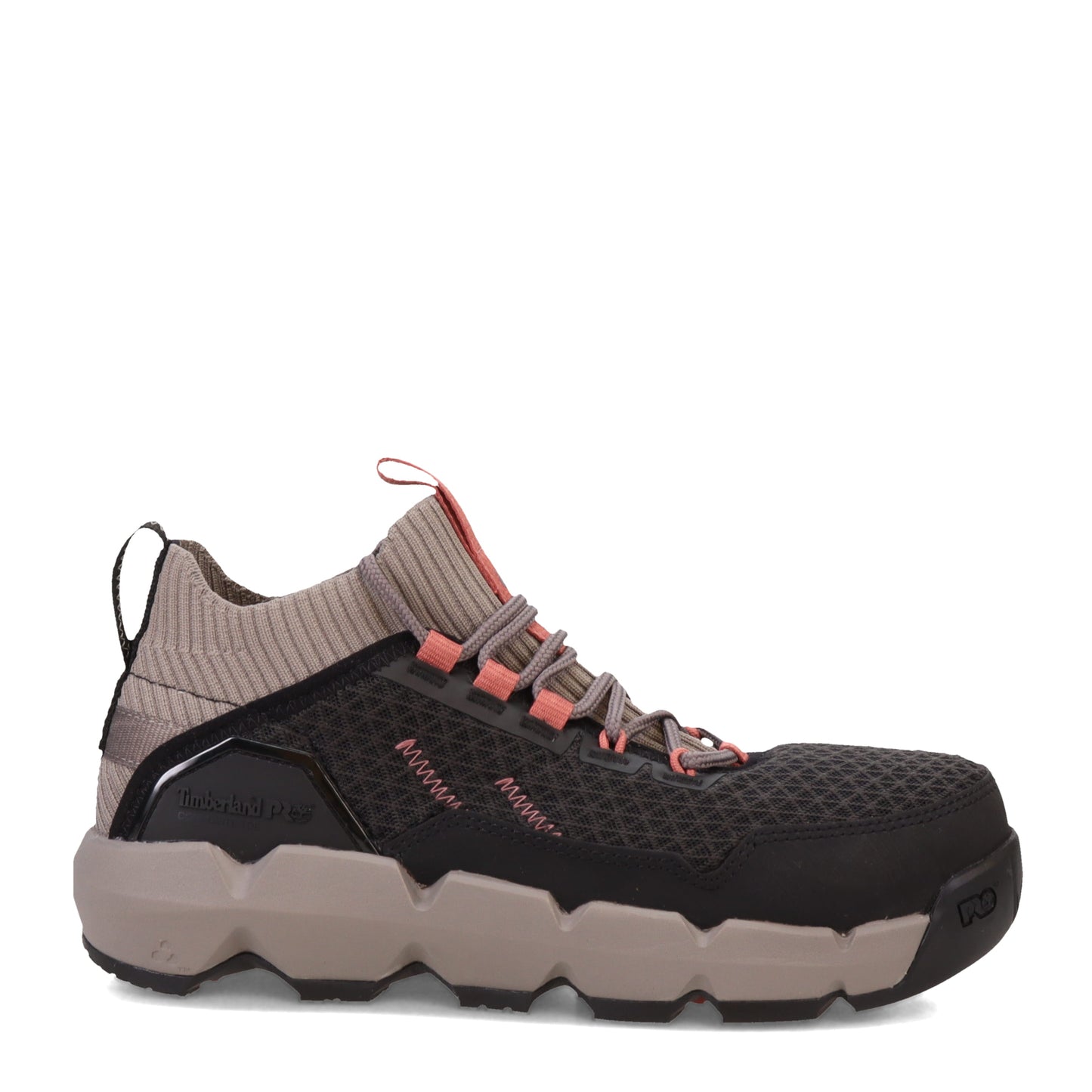 Peltz Shoes  Women's Timberland PRO Morphix Chukka Boot Black Rose TB0A5WSF001