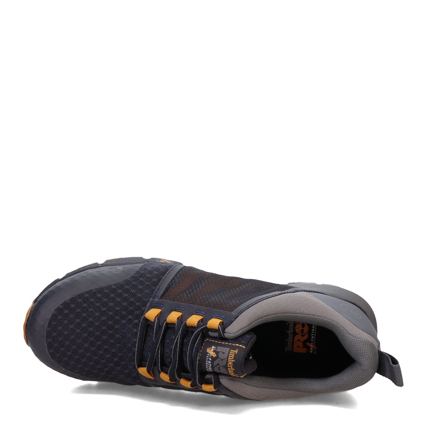 Peltz Shoes  Men's Timberland Pro Radius Comp Toe Work Shoe Navy Charcoal TB0A5YJY484