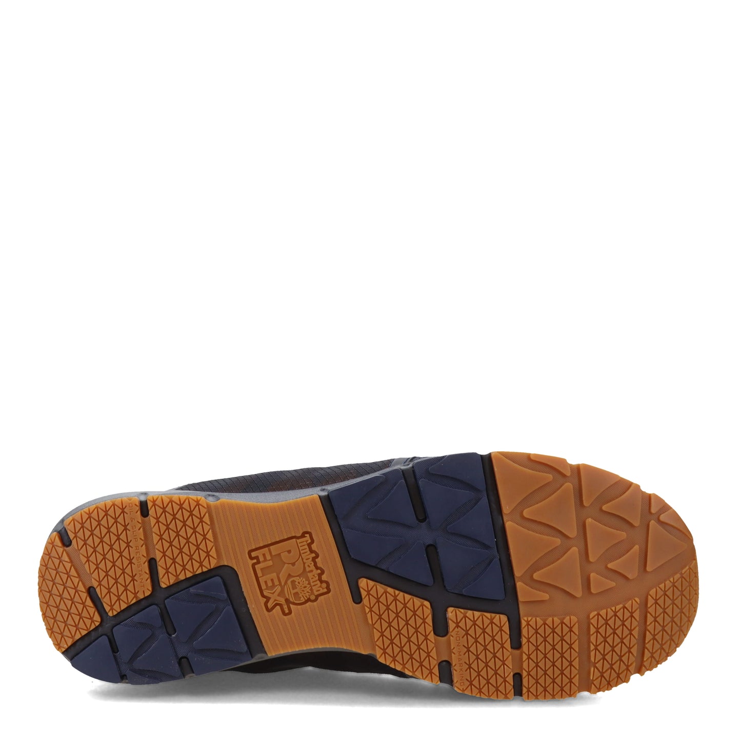 Peltz Shoes  Men's Timberland Pro Radius Comp Toe Work Shoe Navy Charcoal TB0A5YJY484