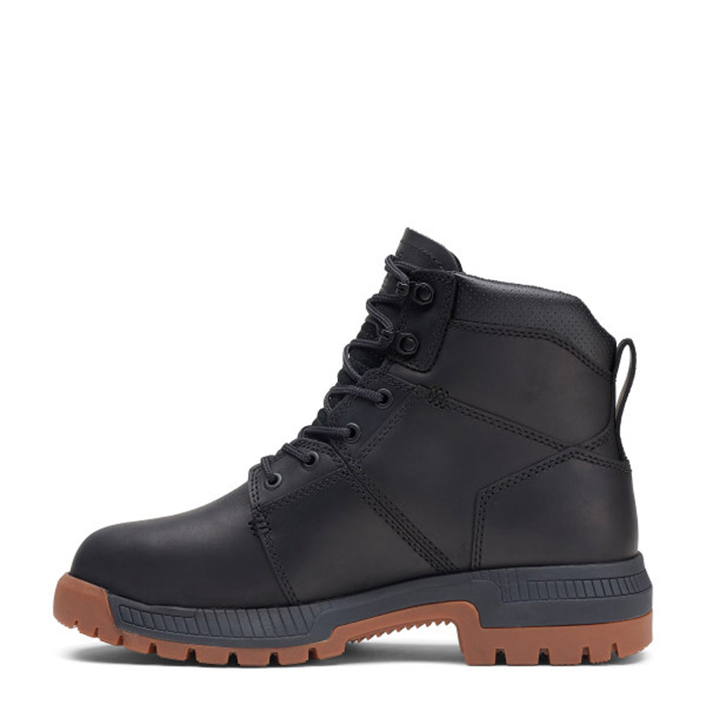Men's Timberland Pro Montauk 6-Inch Steel Toe Work Boot BLACK/GUM TB0A66D3EMW