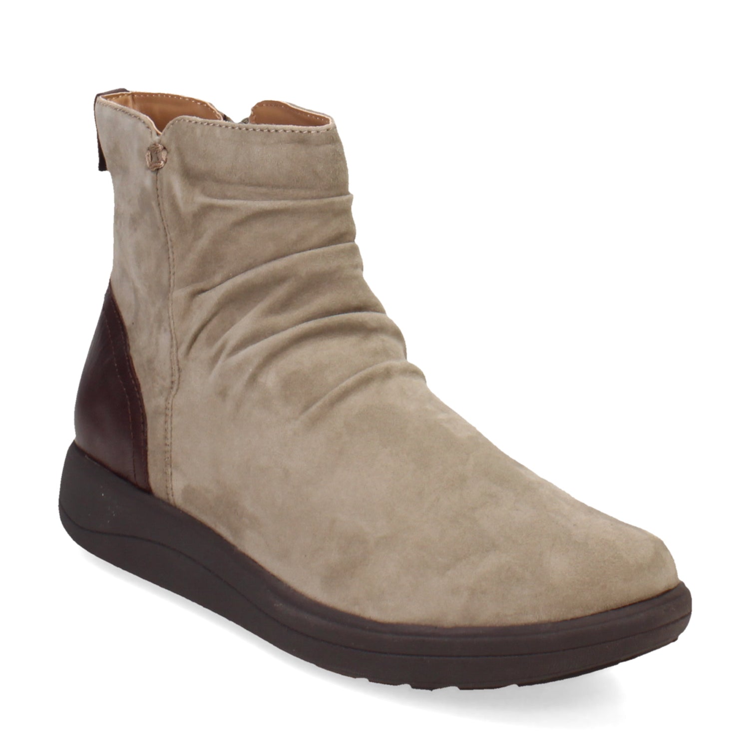 Peltz Shoes  Women's Strive Tempo Boot TAUPE TEMPO-TAUPE