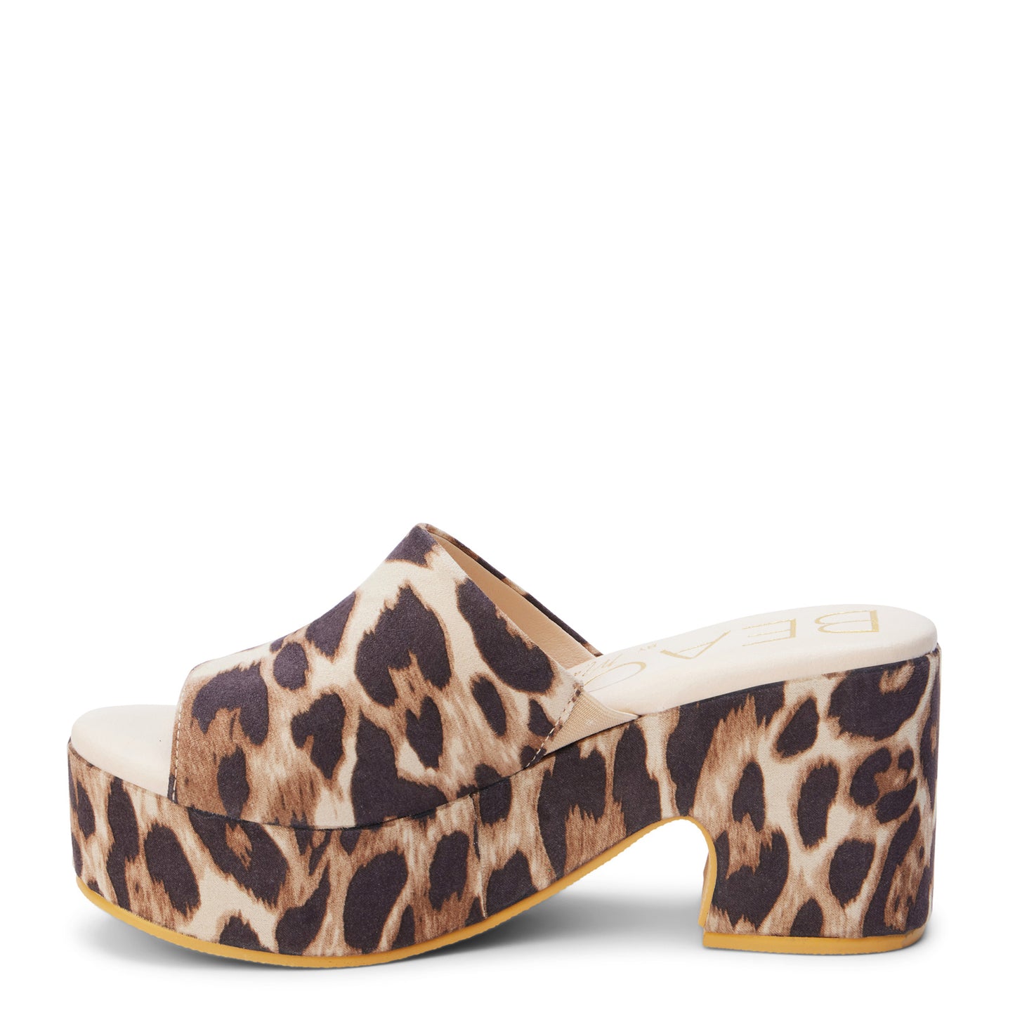 Peltz Shoes  Women's Beach By Matisse Terry Sandal TAN LEOPARD TERRY TAN LEOPARD