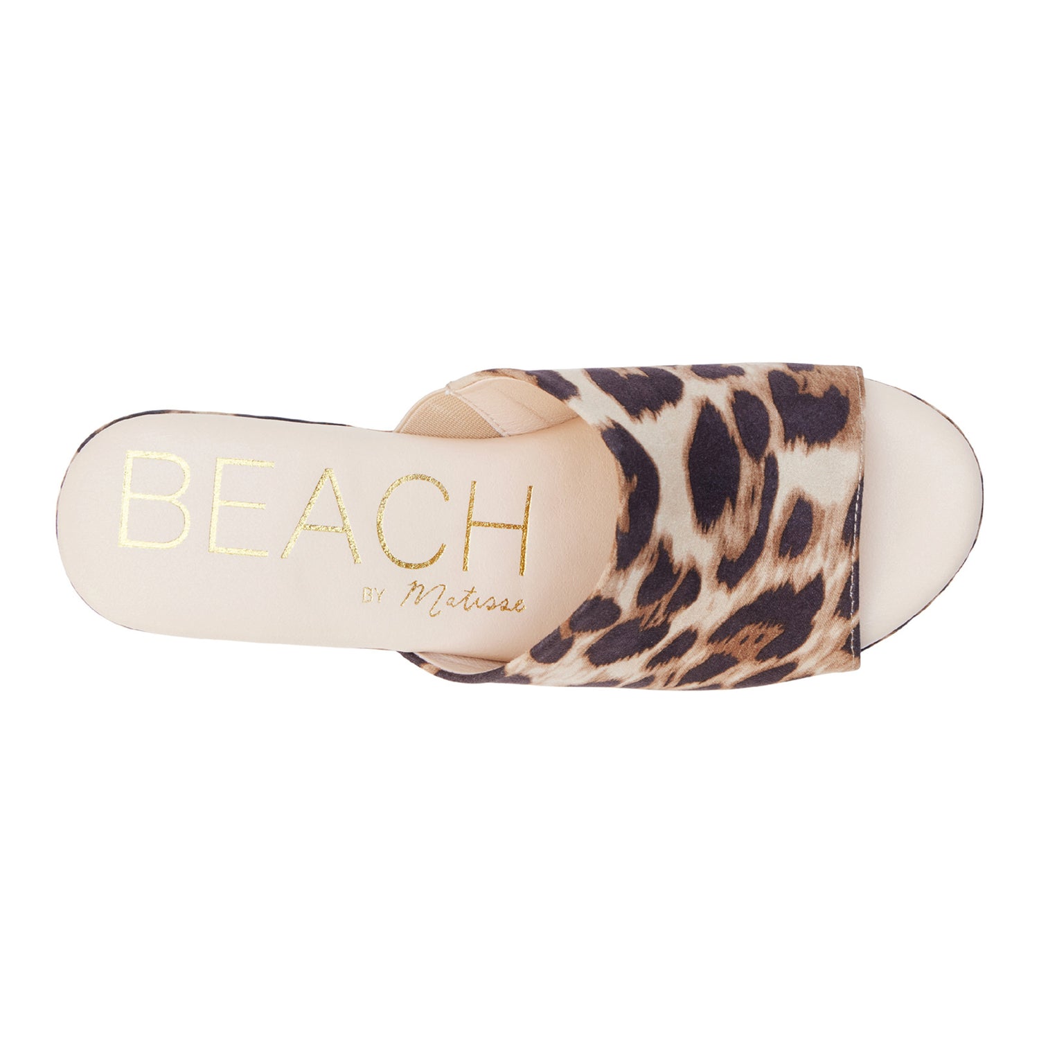 Peltz Shoes  Women's Beach By Matisse Terry Sandal TAN LEOPARD TERRY TAN LEOPARD