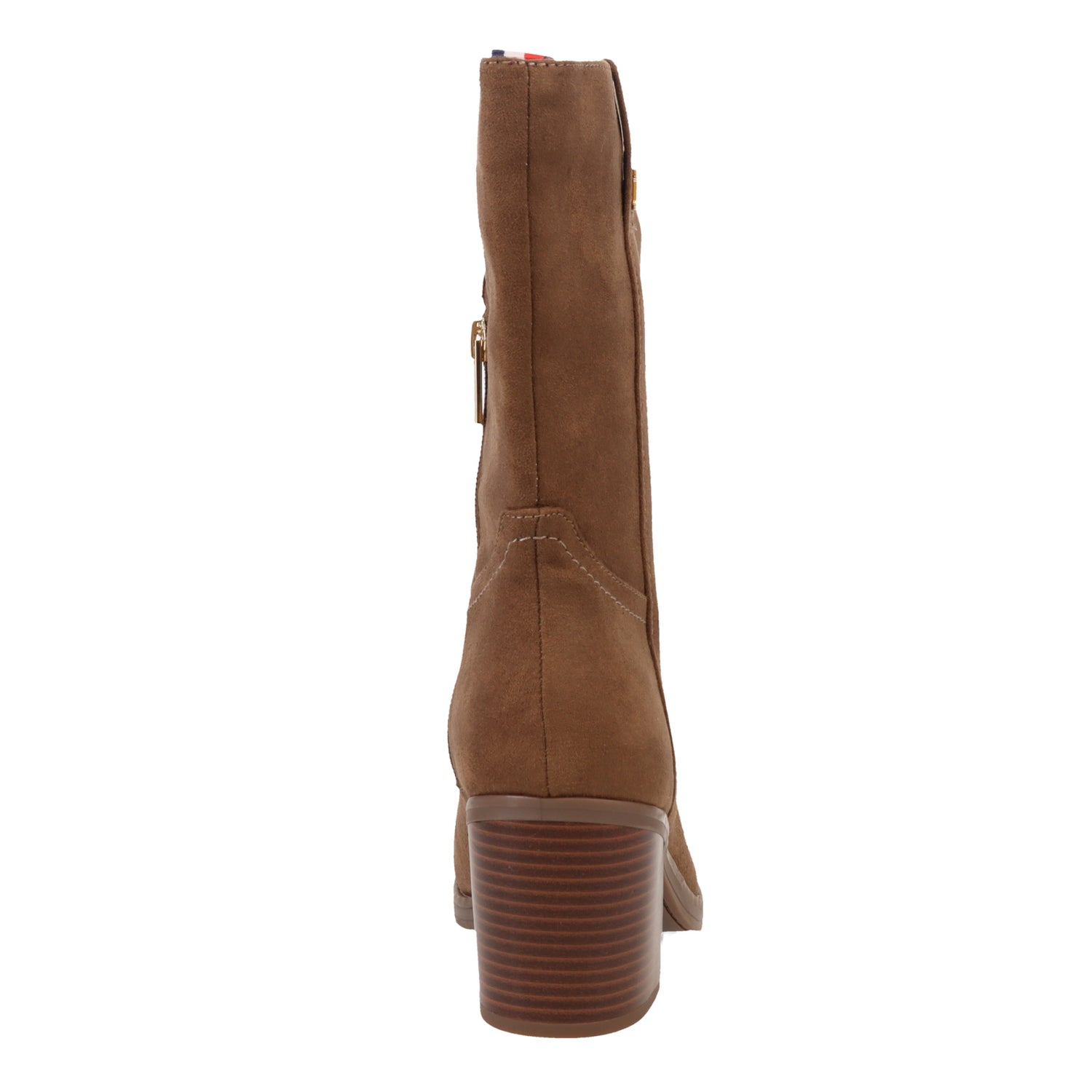 Peltz Shoes  Women's Tommy Hilfiger Theal Boot GREY THEAL-DGR01