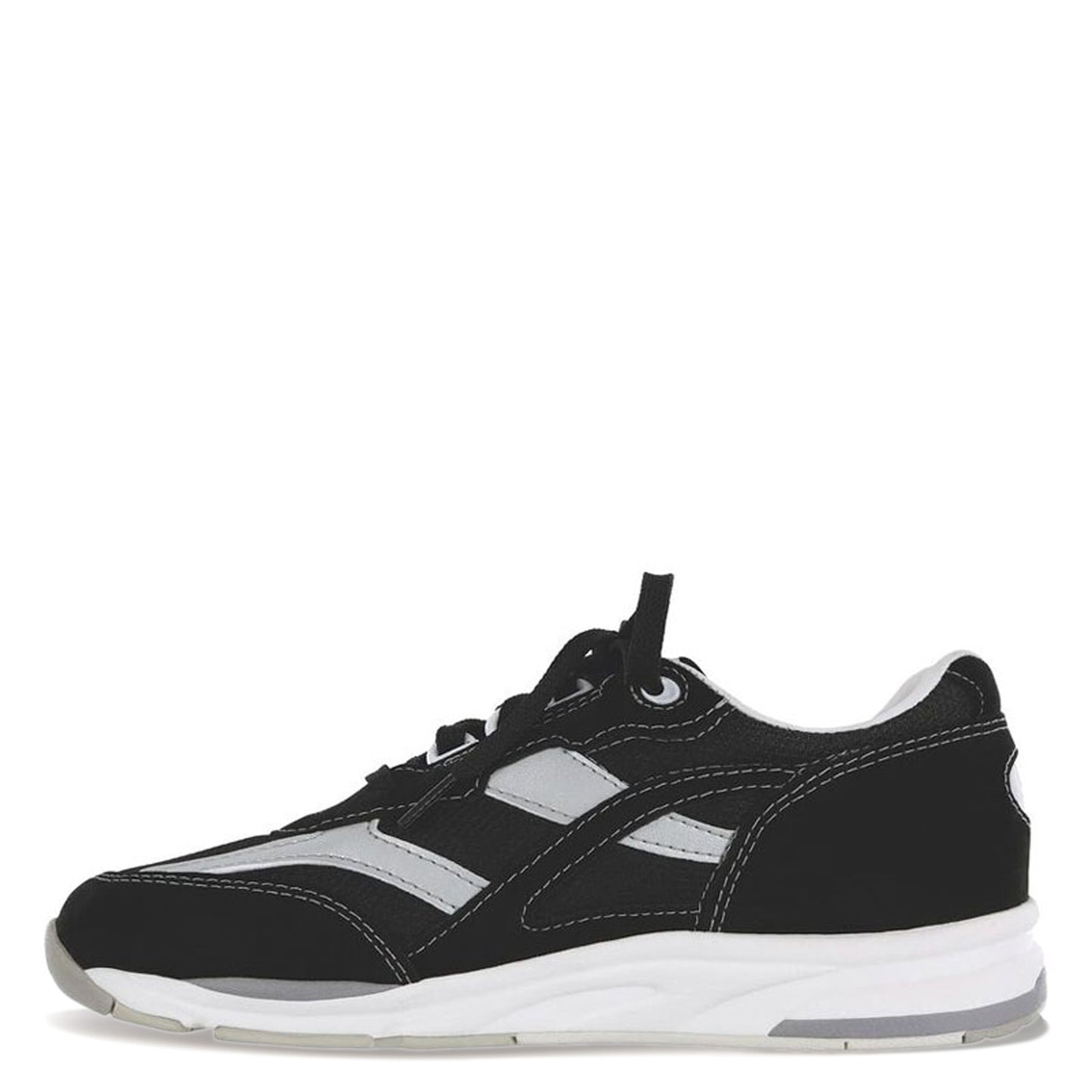 Peltz Shoes  Women's SAS Tour Mesh Sneaker BLACK SILVER TOUR MESH-BKSIL