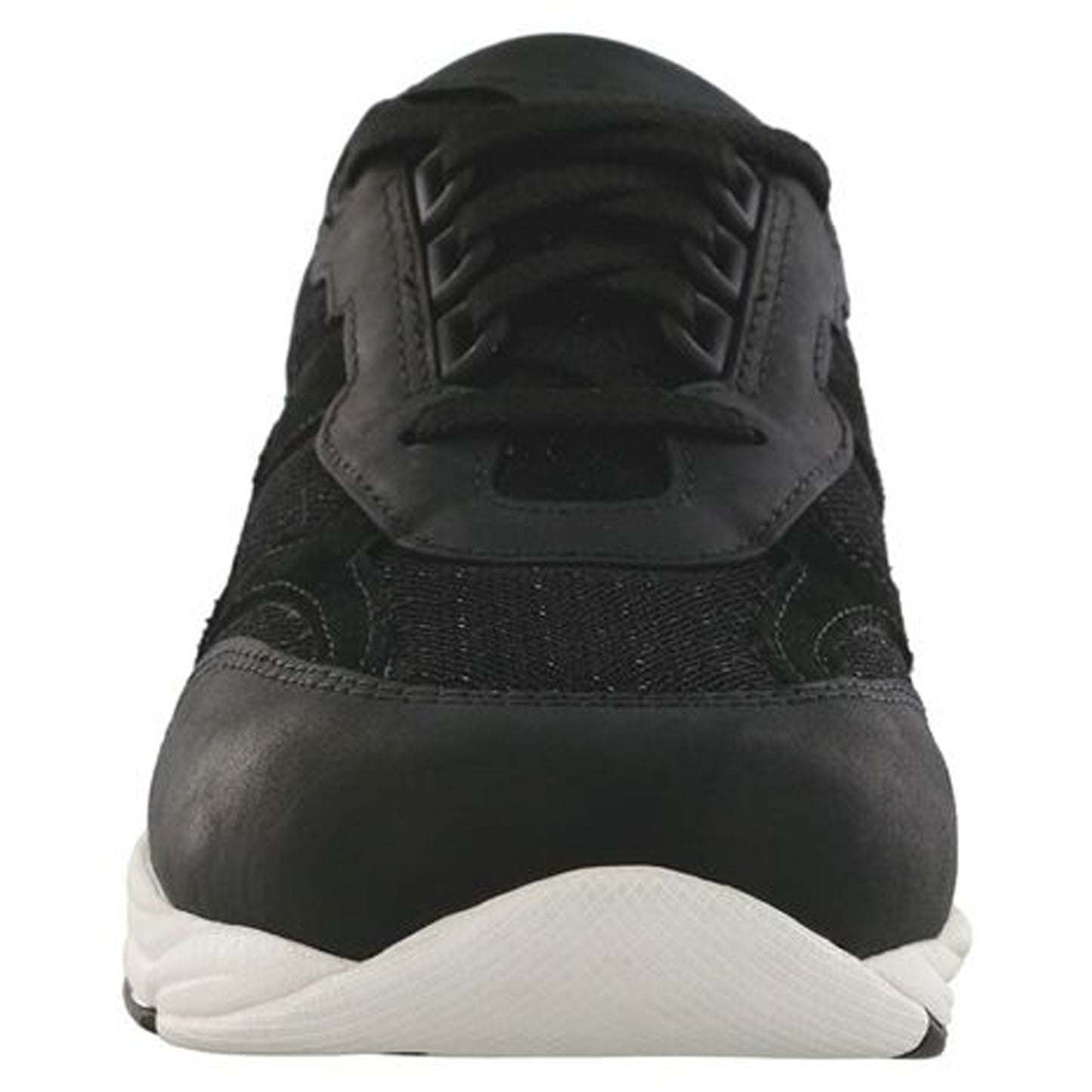 Peltz Shoes  Women's SAS Tour Mesh Sneaker BLACK / WHITE TOUR MESH-NOVA