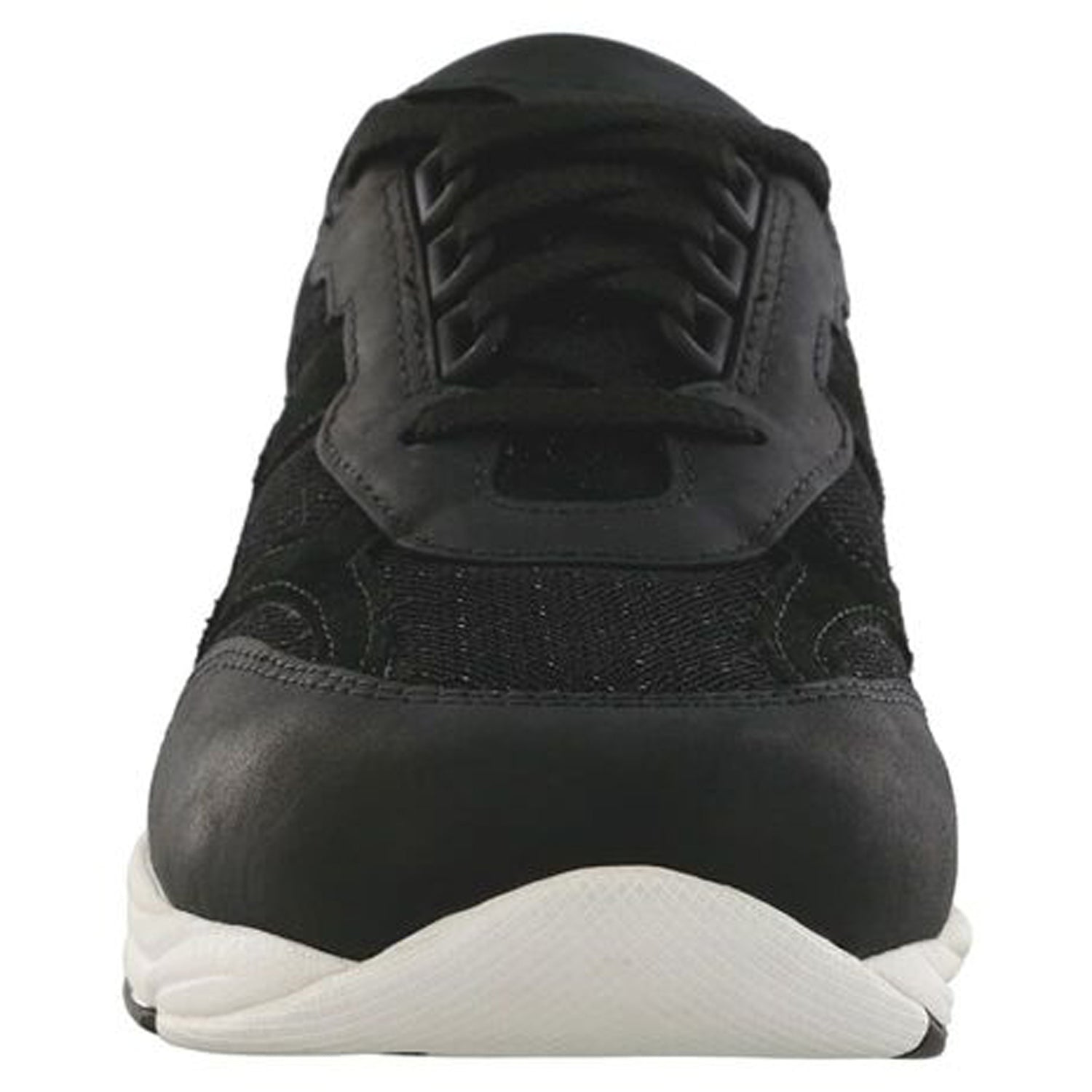 Peltz Shoes  Women's SAS Tour Mesh Sneaker BLACK / WHITE TOUR MESH-NOVA